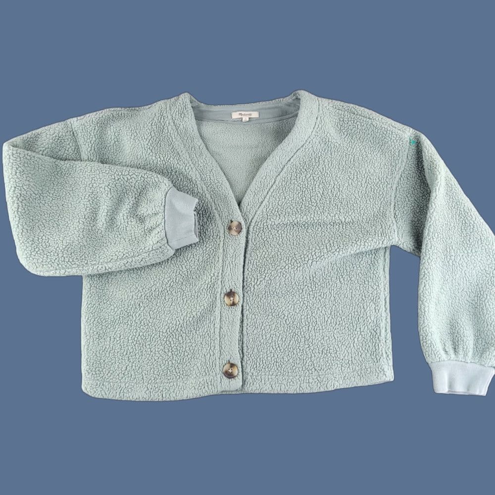 Madewell Madewell Sweater Cardigan Womens L Green V-Neck Long Sleeve Regular Size L Size L / US 10 / IT 46 - 1 Thumbnail
