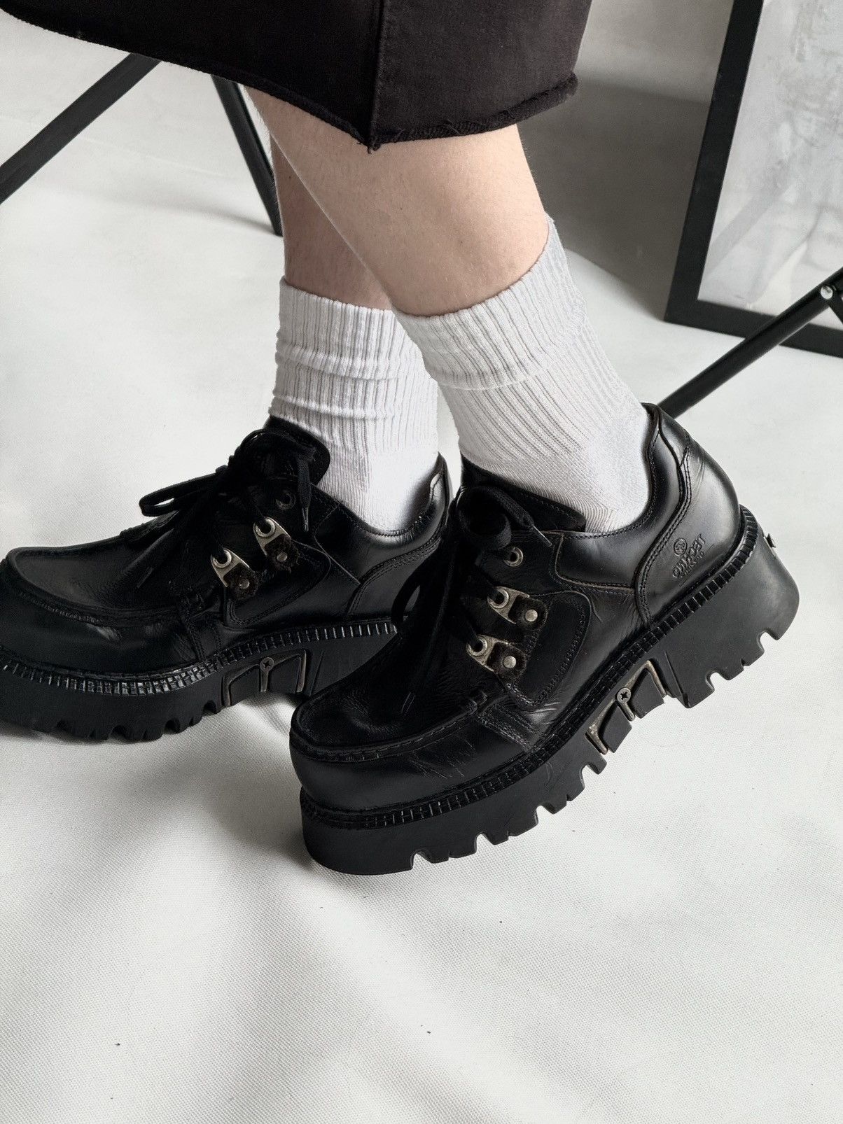 Vintage Avant Garde boots high platform shoes rare Memphis Kanye Size US 10 / EU 43 - 8 Thumbnail