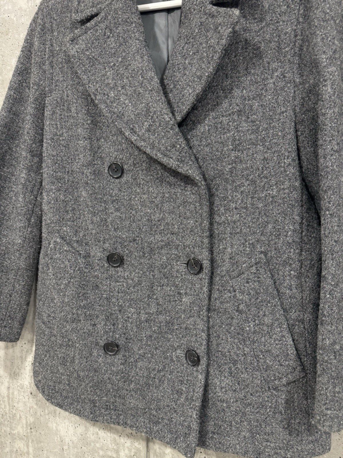 Margaret Howell Margaret Howell x Harris Tweed Wool Coat Grey Women's M Size XS / US 0-2 / IT 36-38 - 4 Thumbnail