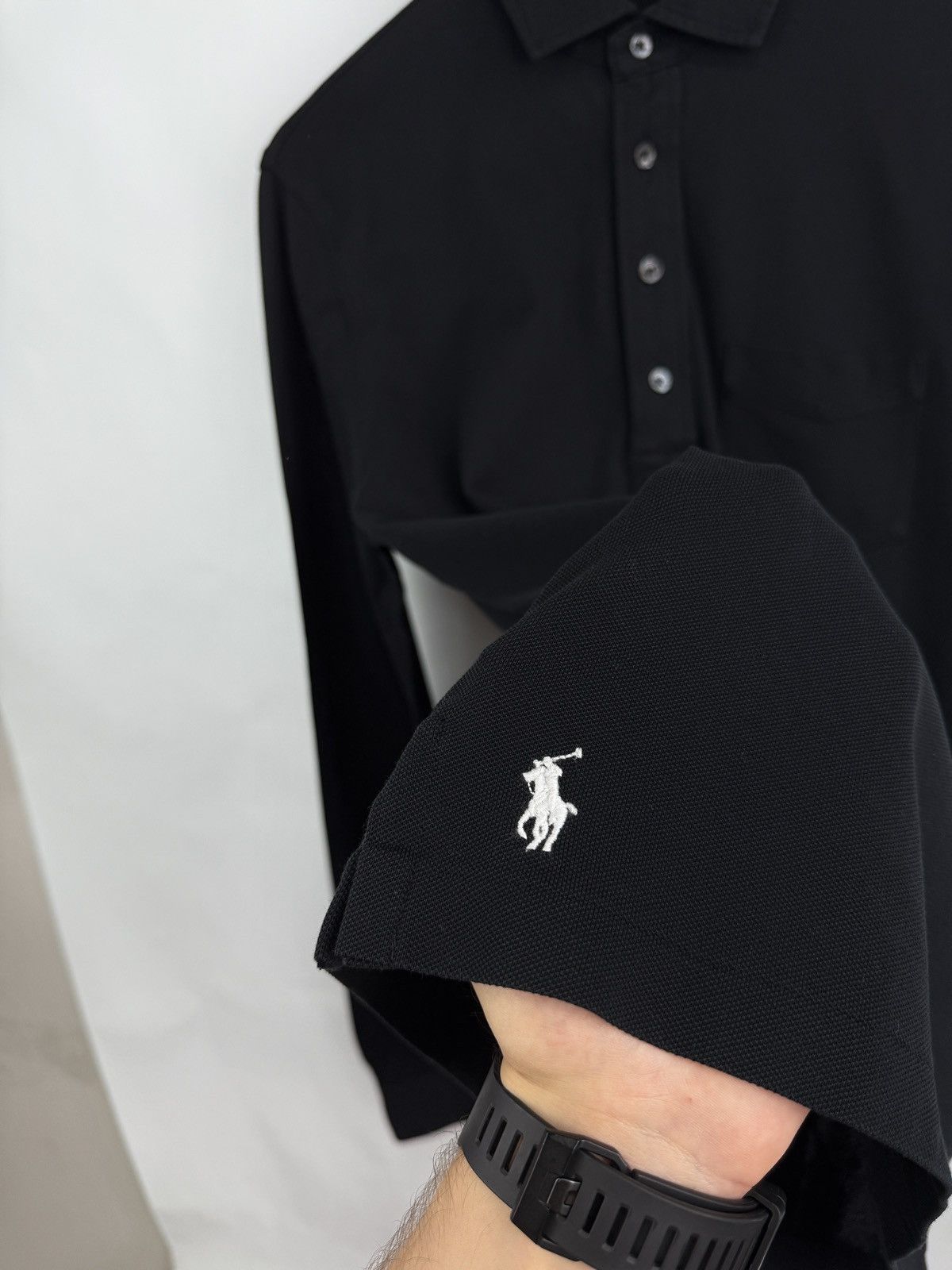 Polo Ralph Lauren 🇺🇸 Polo Ralph Lauren Slim Fit Pima Stretch Mesh Long Sleeve Size US M / EU 48-50 / 2 - 7 Thumbnail