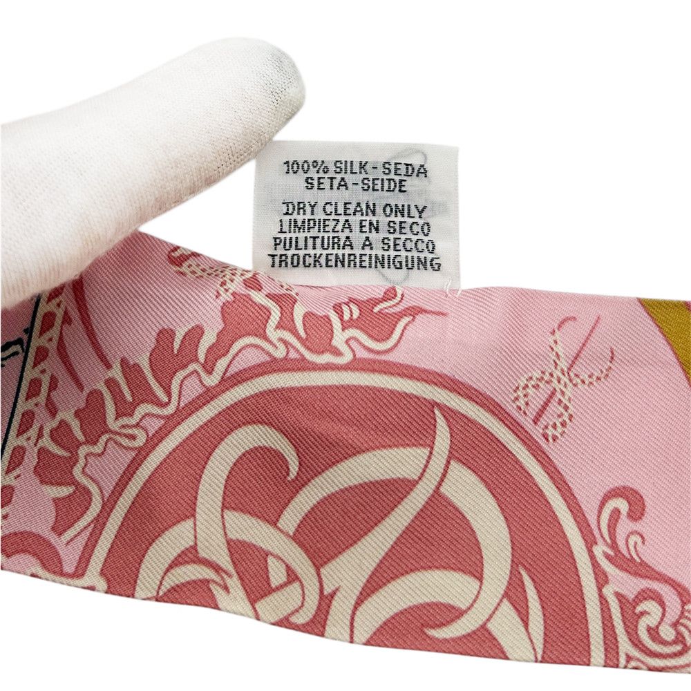 Hermes Hermès Ex-Libris Silk Scarf 100% Silk Size ONE SIZE - 11 Thumbnail