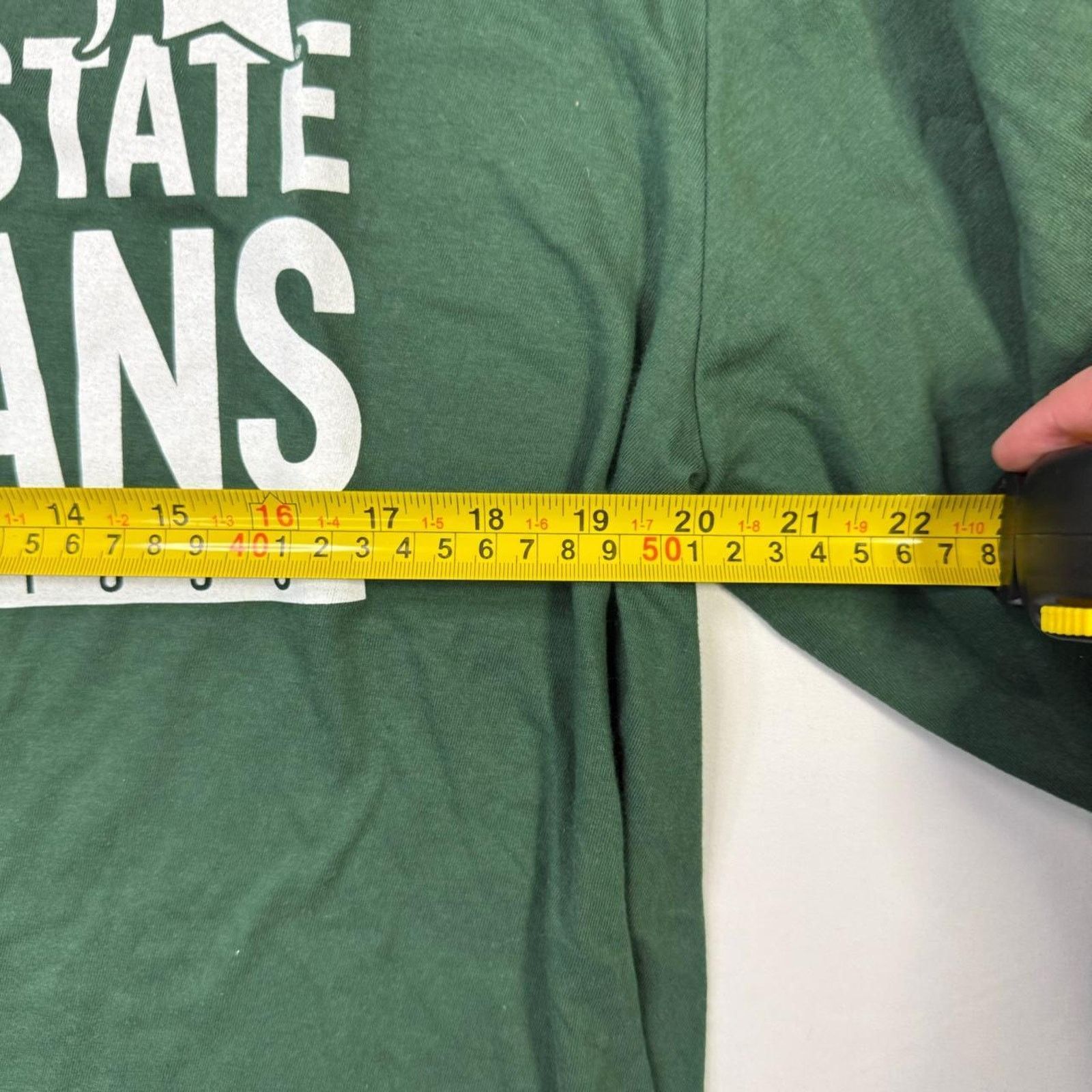 NCAA NCAA Michigan State Spartans long sleeve green Size US XL / EU 56 / 4 - 2 Thumbnail
