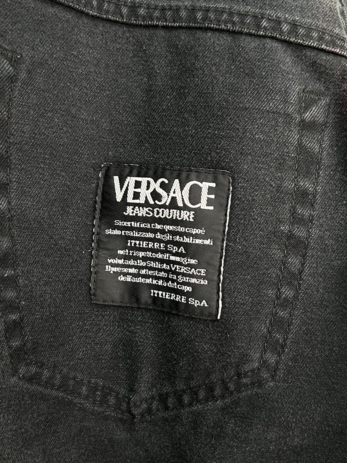 Versace × Versace Jeans Couture Versace Jeans Couture Faded Denim Jeans Size US 29 - 22 Thumbnail