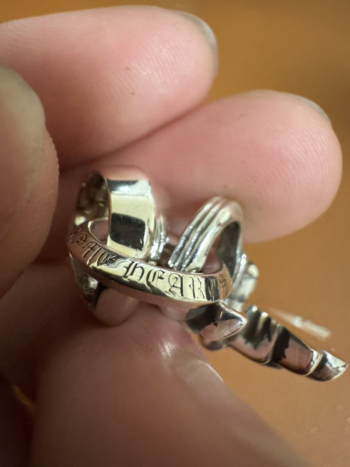 Chrome Hearts Brand New Chrome Hearts Double Cross Pendant With Bale Size ONE SIZE - 10 Thumbnail