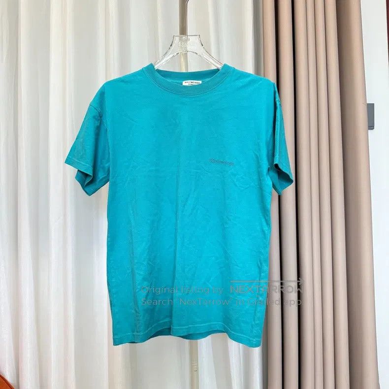 Balenciaga Balenciaga Blue short-sleeved T-shirt, size S Size US S / EU 44-46 / 1 - 1 Thumbnail