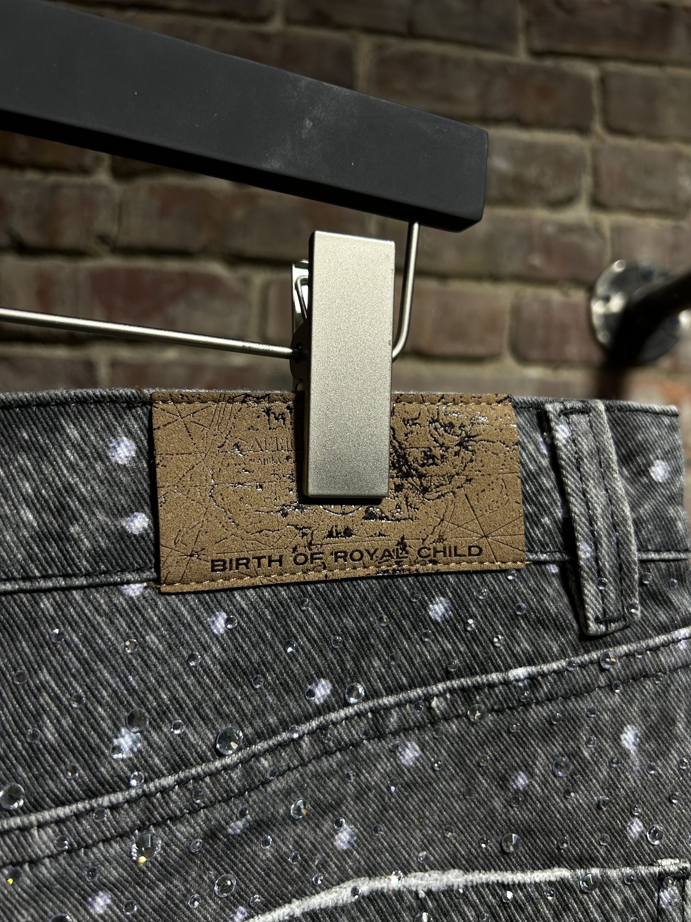 Birth of Royal Child Birth of a Royal Child Diamond Boro-Jeans Size US 40 / EU 56 - 3 Thumbnail