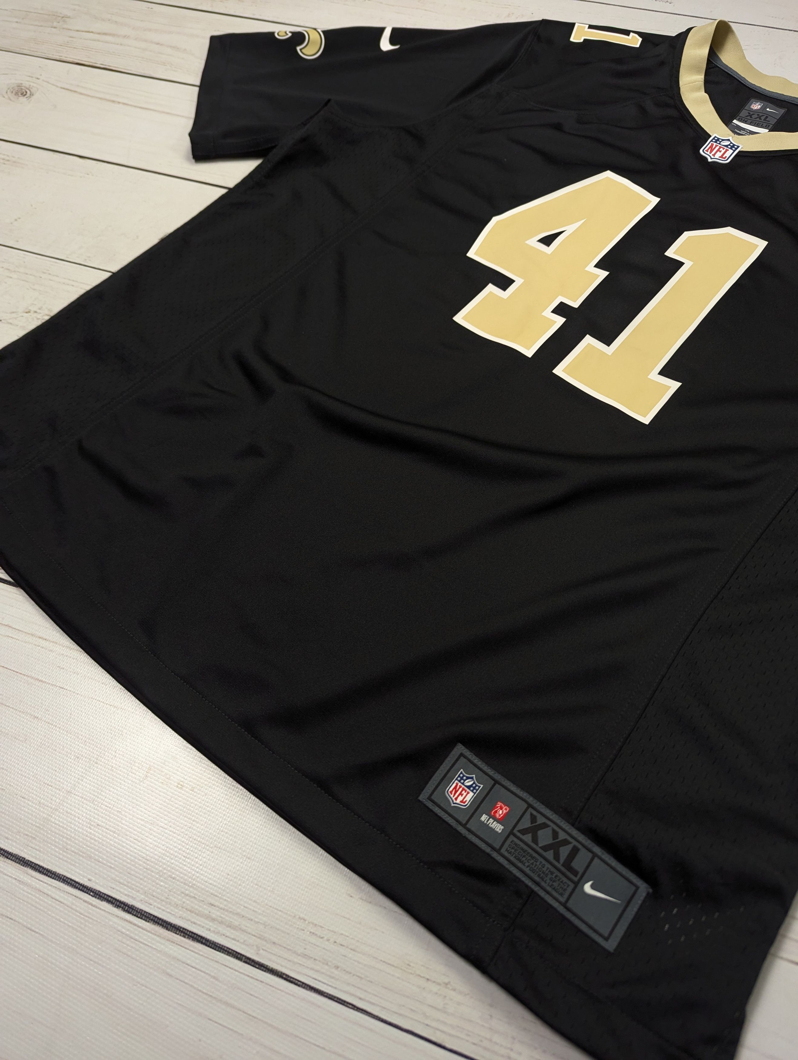Nike Kamara #41 New Orleans Saints Nike Jersey Size US XXL / EU 58 / 5 - 4 Thumbnail