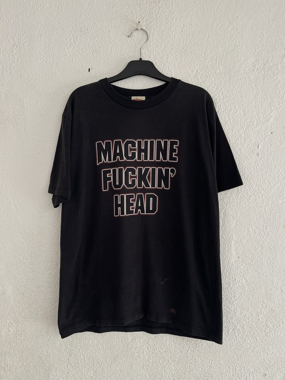 Band Tees Vintage Machine Head Heavy Metal Middle Finger Size US M / EU 48-50 / 2 - 1 Thumbnail