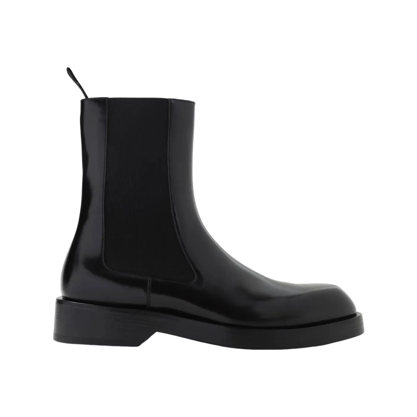 JIL SANDER Black Leather Boots New & Authentic