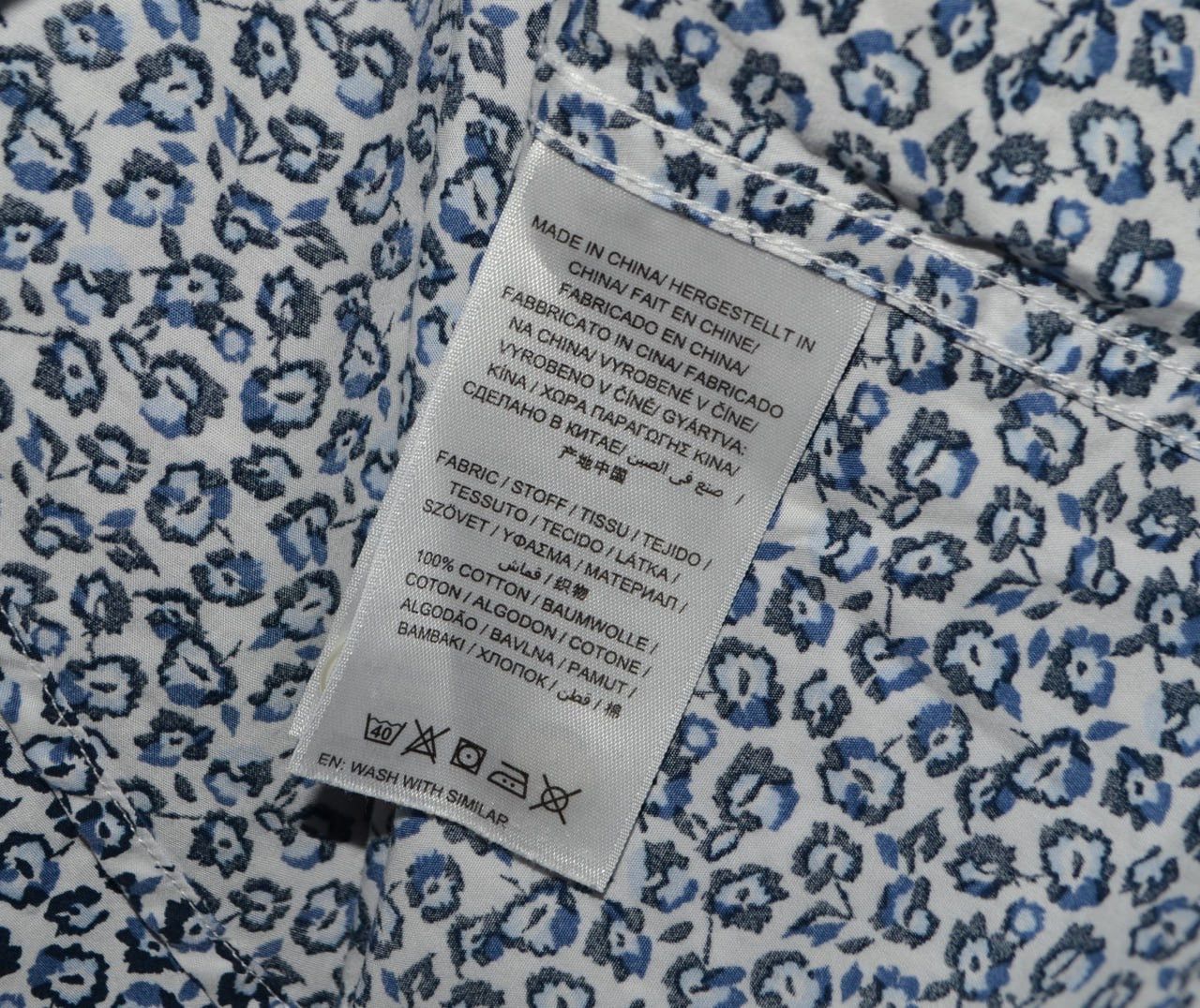 Gant Gant Men’s Floral Print shirt Blue Size M Size US M / EU 48-50 / 2 - 9 Thumbnail