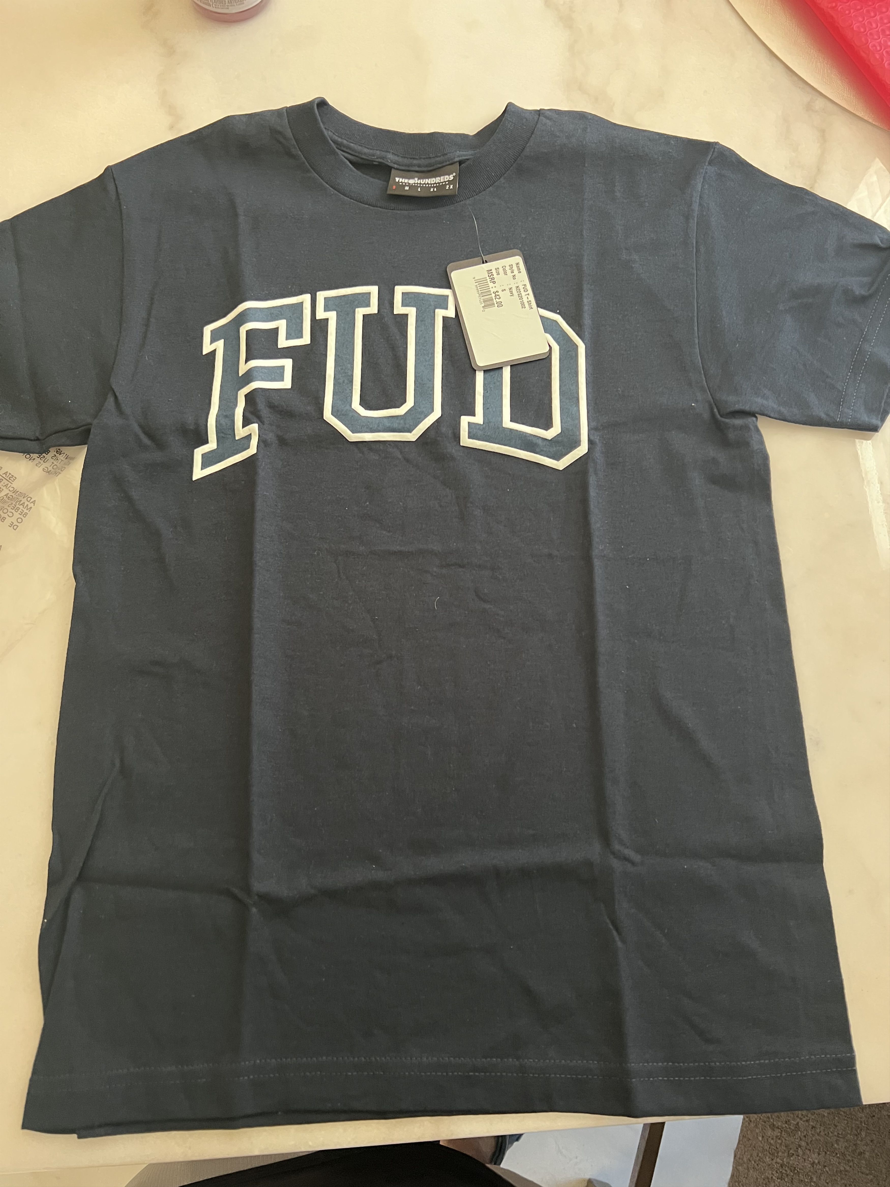 The Hundreds Men's FUD T-Shirt Short Sleeve - NAVY