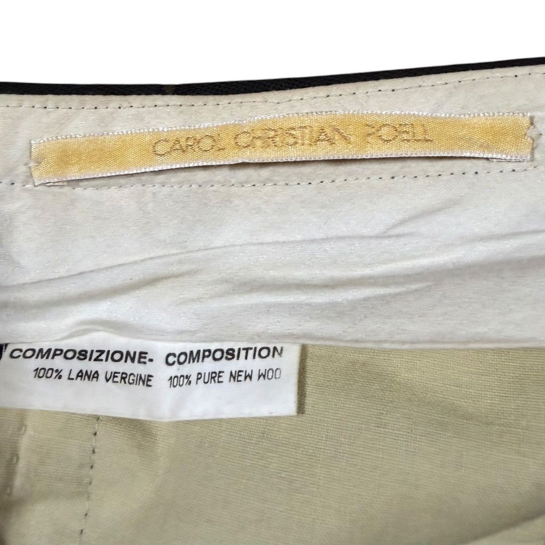 Carol Christian Poell CAROL CHRISTIAN POELL A/I '99-'00 Archive Wool Trouser Size US 31 - 6 Thumbnail