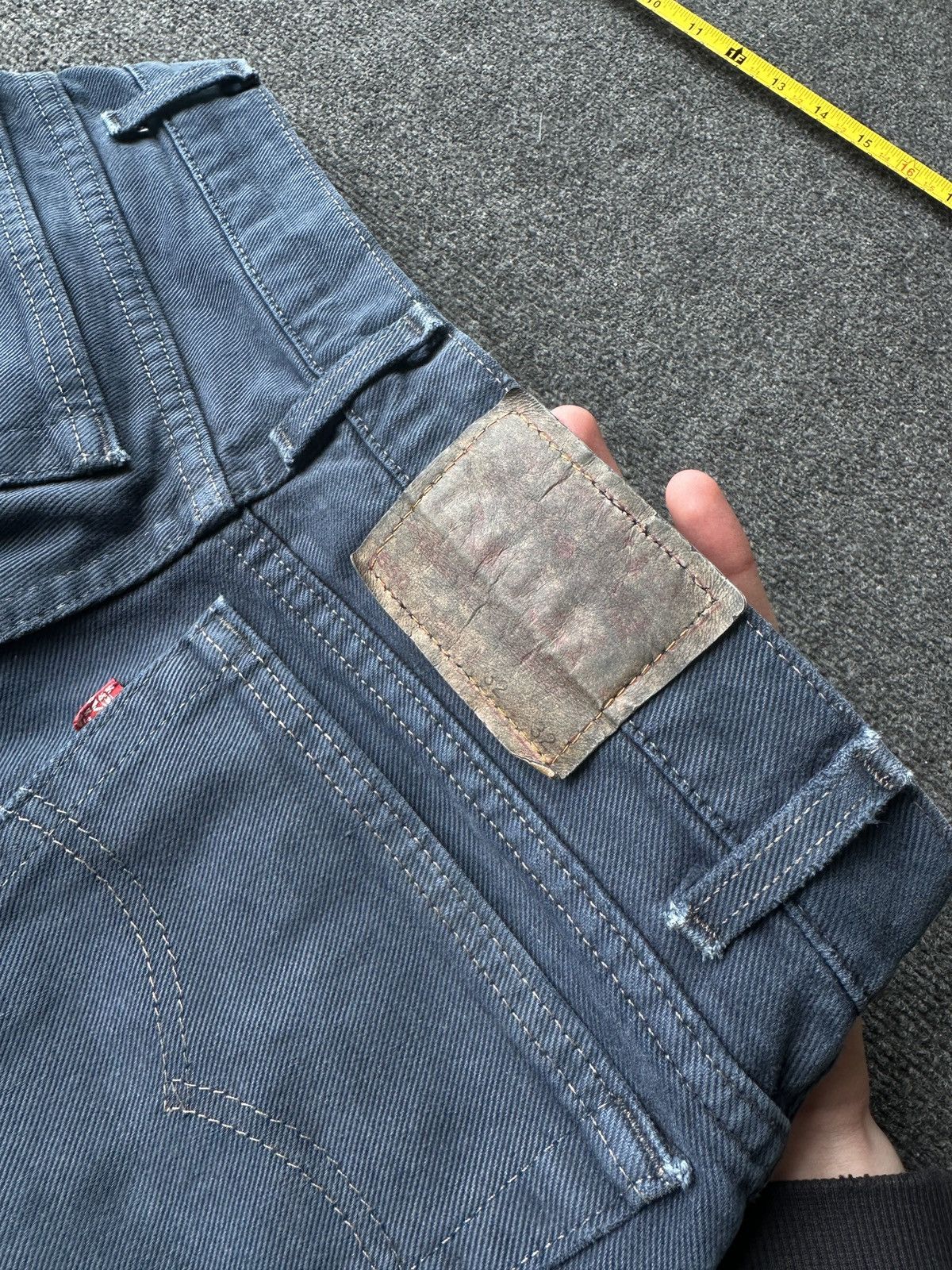 Levi's MADE IN USA 🚨 LEVI’S 550 RARE WASHED DENIM JEANS VNTG Size US 32 / EU 48 - 12 Thumbnail