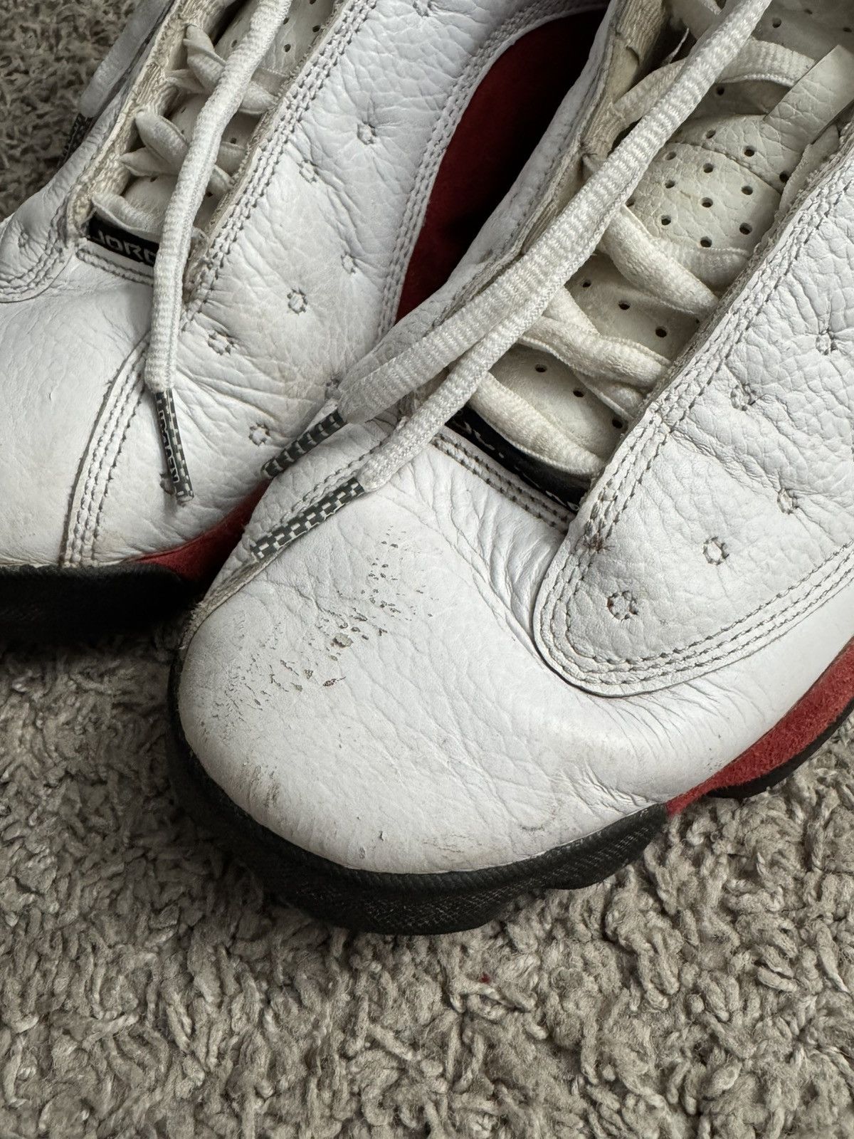 Jordan Brand × Nike Nike Air Jordan 13 white/Red Size US 11 / EU 44 - 6 Thumbnail