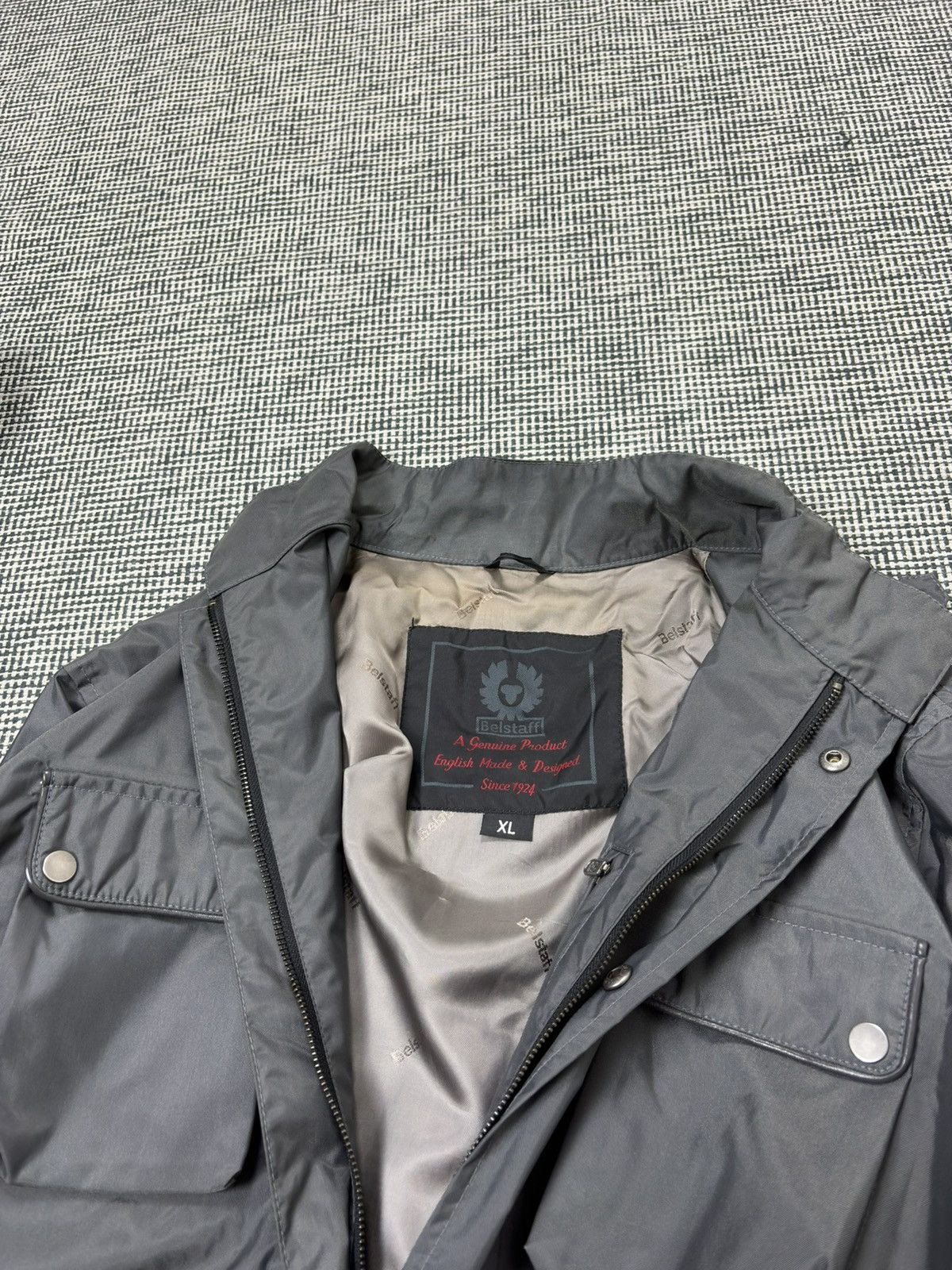 Belstaff vintage belstaff nylon cargo zip jacket uk racing designer Size US XL / EU 56 / 4 - 5 Thumbnail
