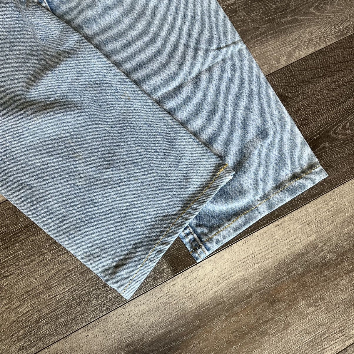 Levi's Vintage 1990s Levis 501 Reworked Buttonfly Denim Jeans 30x30 Size US 30 / EU 46 - 6 Thumbnail