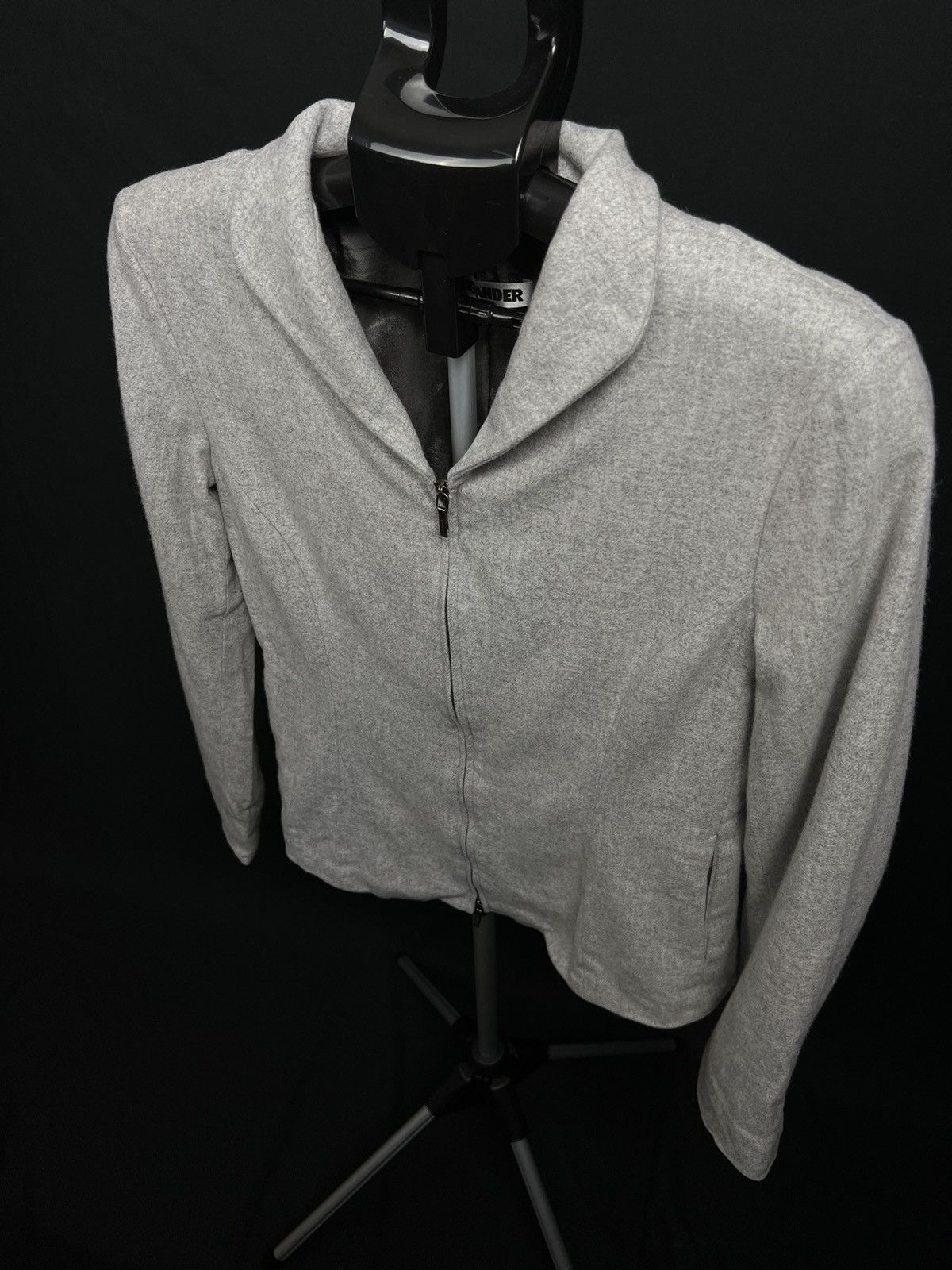 Designer × Jil Sander × Vintage 🔴 Cashmere Jil Sander jacket Size M / US 6-8 / IT 42-44 - 4 Thumbnail