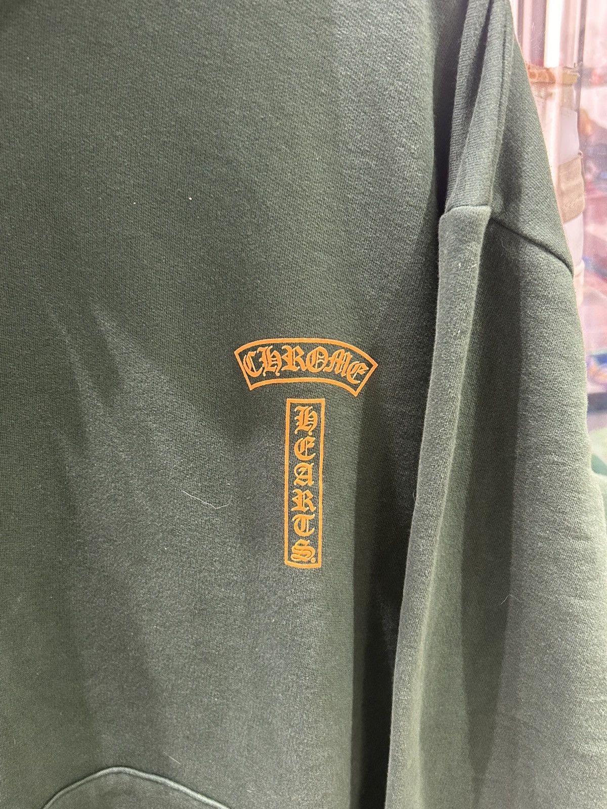Chrome Hearts Chrome Hearts Green Orange hoodie Size US XL / EU 56 / 4 - 4 Thumbnail