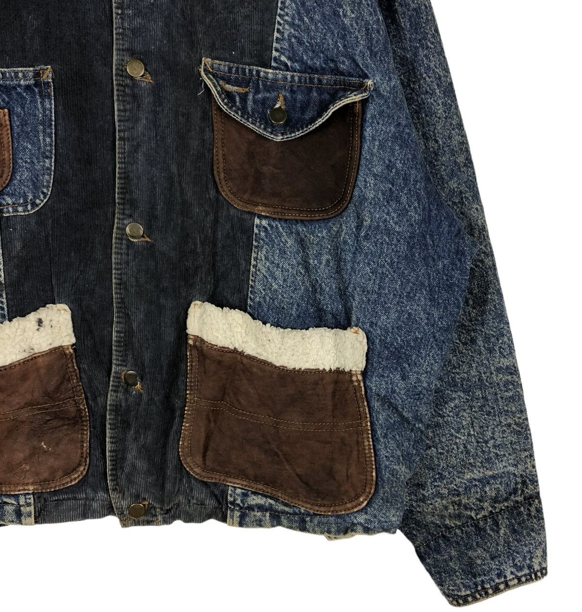 Japanese Brand 🔥VINTAGE BIKER LEATHER JACKET NUOVA FORMULA DAVID PEYSEP Size US L / EU 52-54 / 3 - 7 Thumbnail
