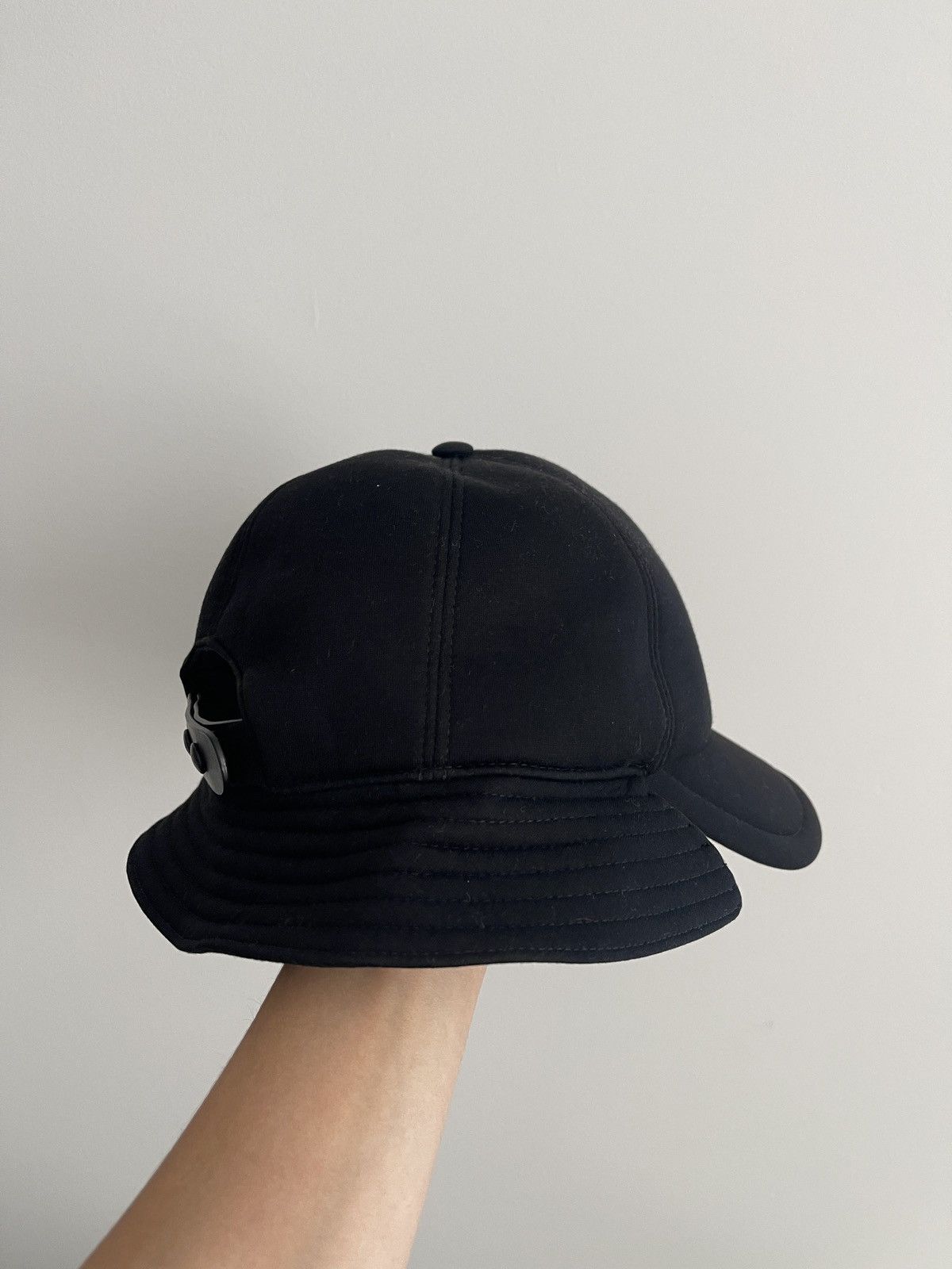 Burberry STEAL! Burberry Logo Appliqué Reconstructed Baseball Hat Size ONE SIZE - 3 Thumbnail