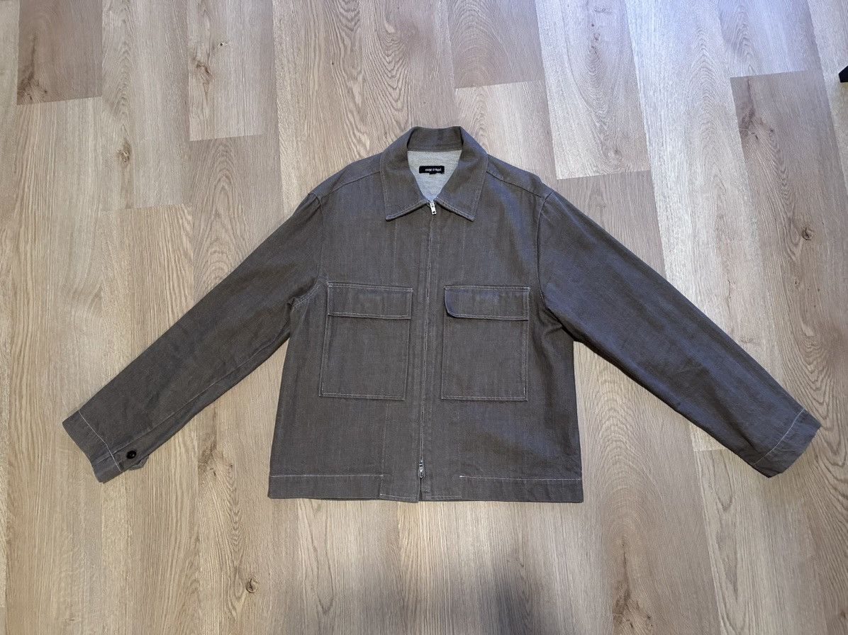 Evan Kinori Evan Kinori Zip Jacket Denim Size US M / EU 48-50 / 2 - 1 Thumbnail