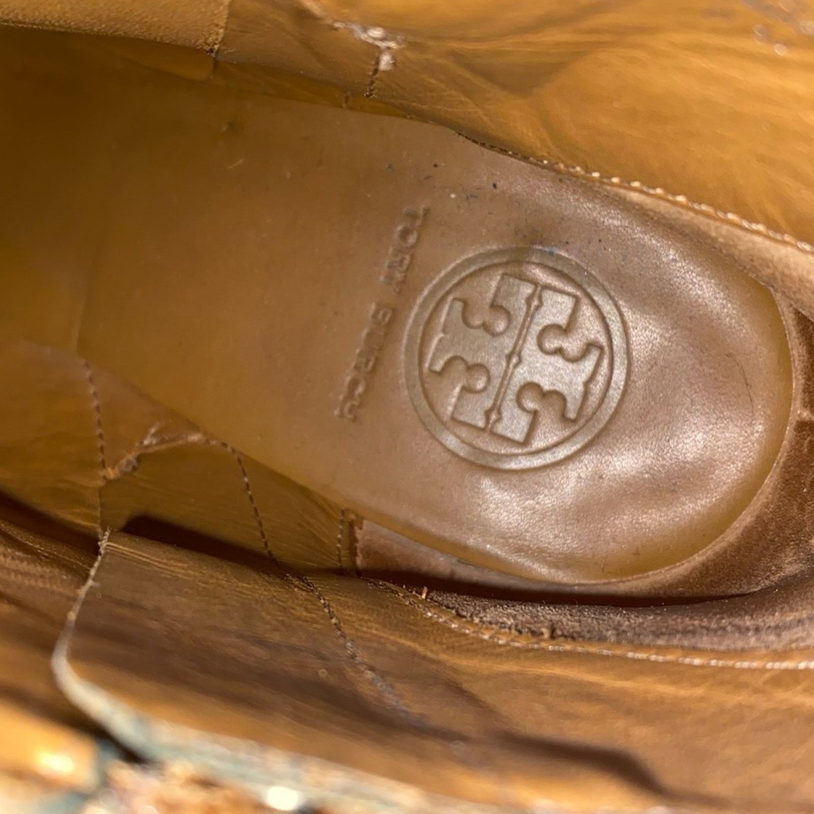 Tory Burch Tory Burch Sabe $398 Caramel Suede Ankle Booties size 9M EUC Size US 9 / IT 39 - 10 Thumbnail