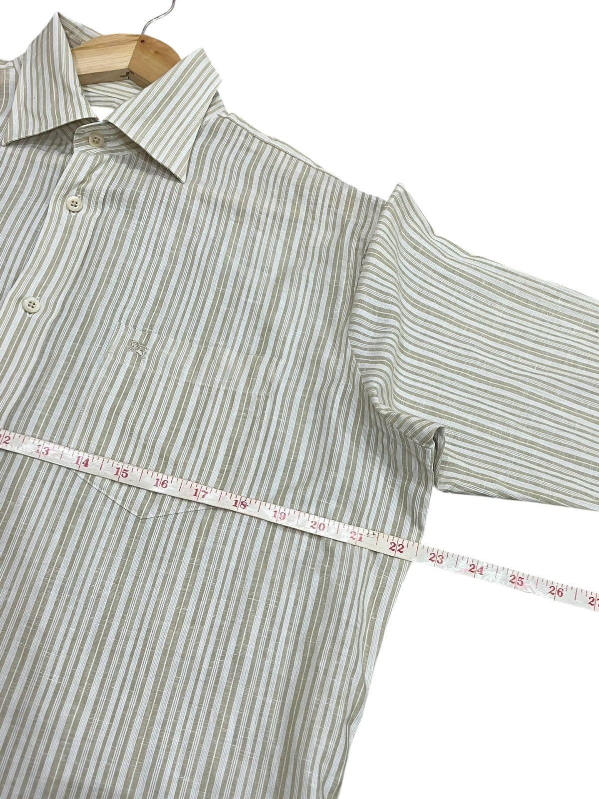 Burberry × Vintage Burberry Stripes Shirt Size US L / EU 52-54 / 3 - 4 Thumbnail