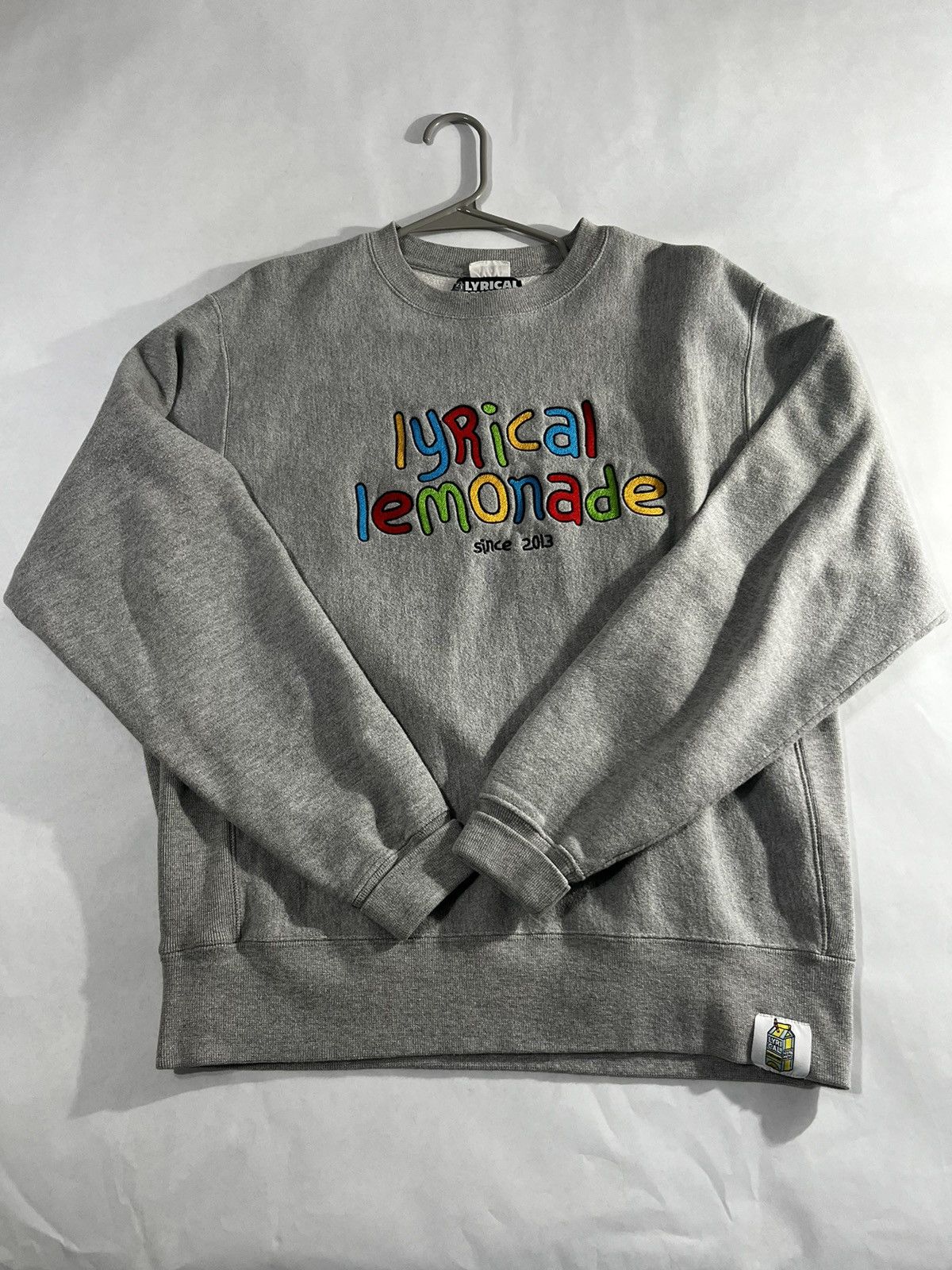 Lyrical Lemonade Lyrical Lemonade Grey Sweater - Size Medium Size US M / EU 48-50 / 2 - 1 Thumbnail