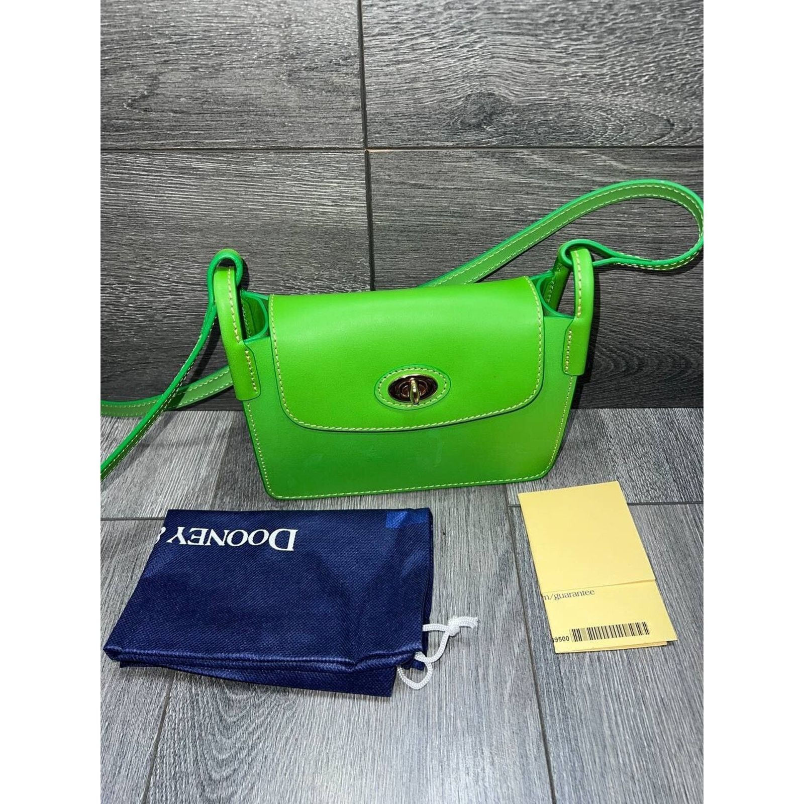 Dooney & Bourke Dooney & Bourke Smooth Leather Pinky Bag Kelly Green A653792 Size ONE SIZE - 10 Thumbnail