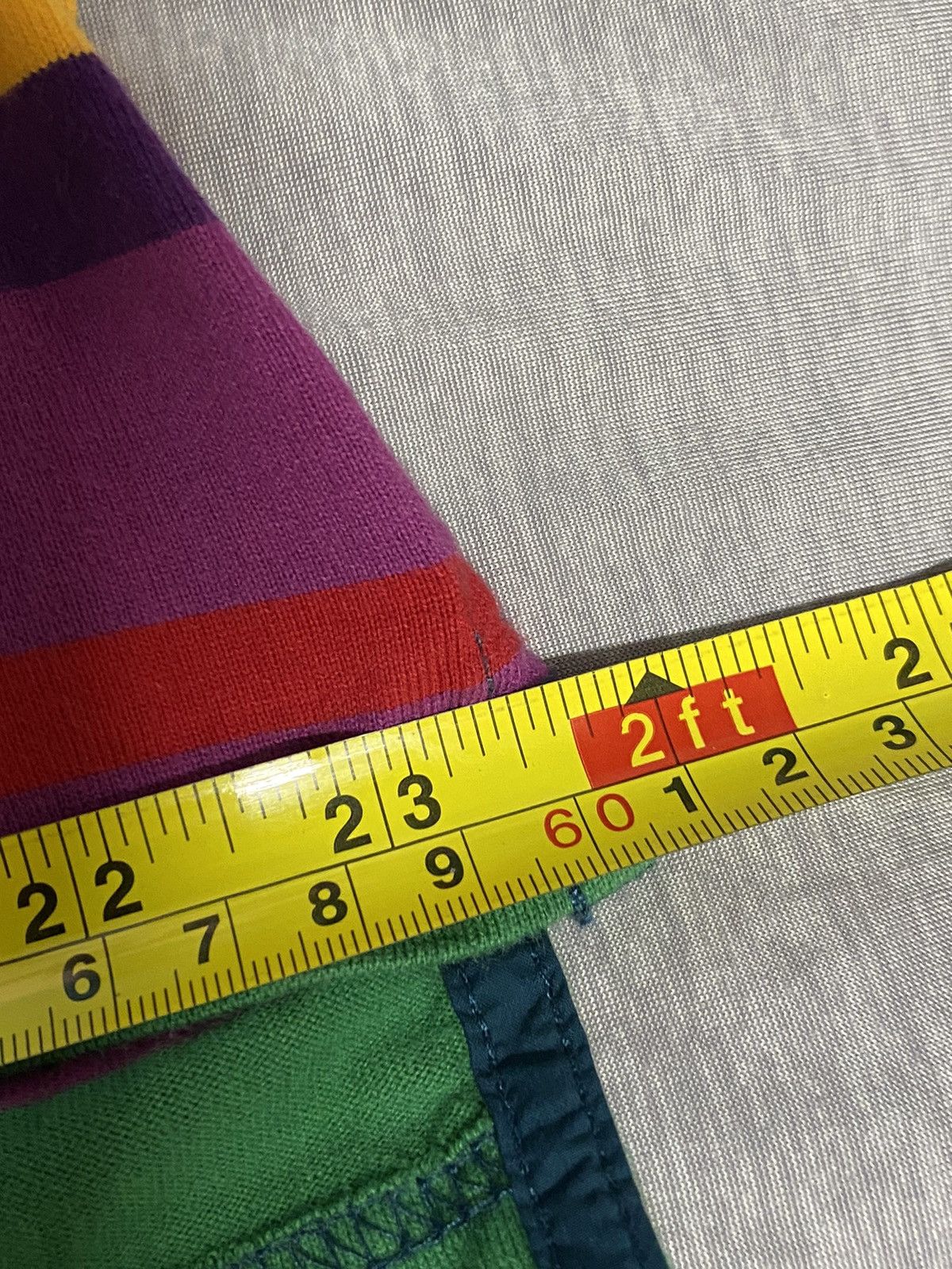 CLOT CLOT multi color Striped T-shirt Size US XL / EU 56 / 4 - 9 Thumbnail