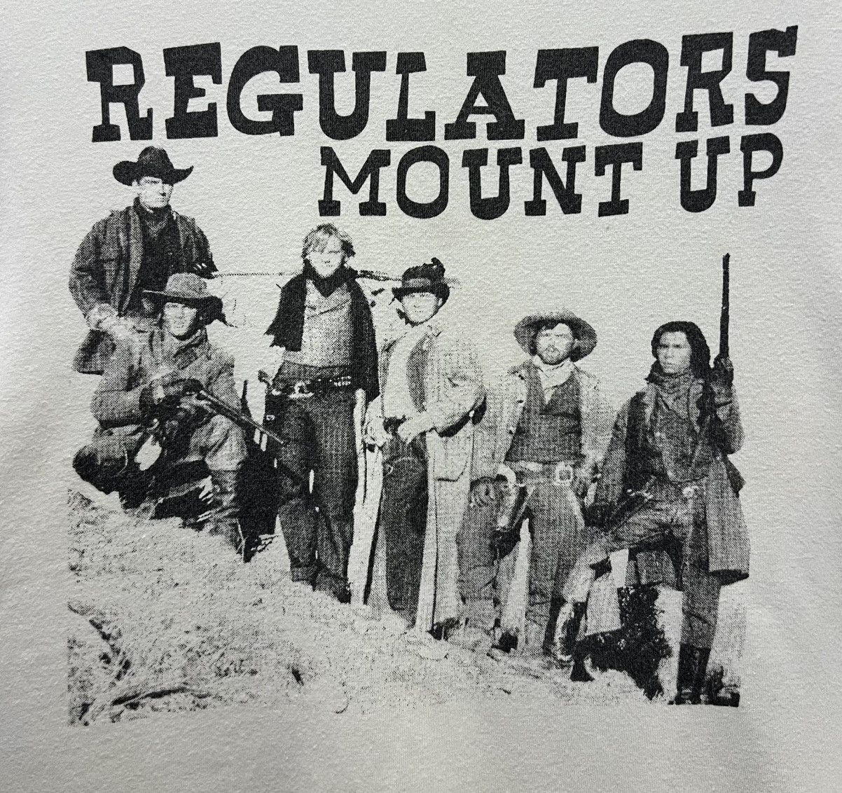 Vintage VINTAGE MONROE DIARY YOUNG GUNS REGULATORS MOUNT UP T SHIRT Size US XL / EU 56 / 4 - 3 Thumbnail
