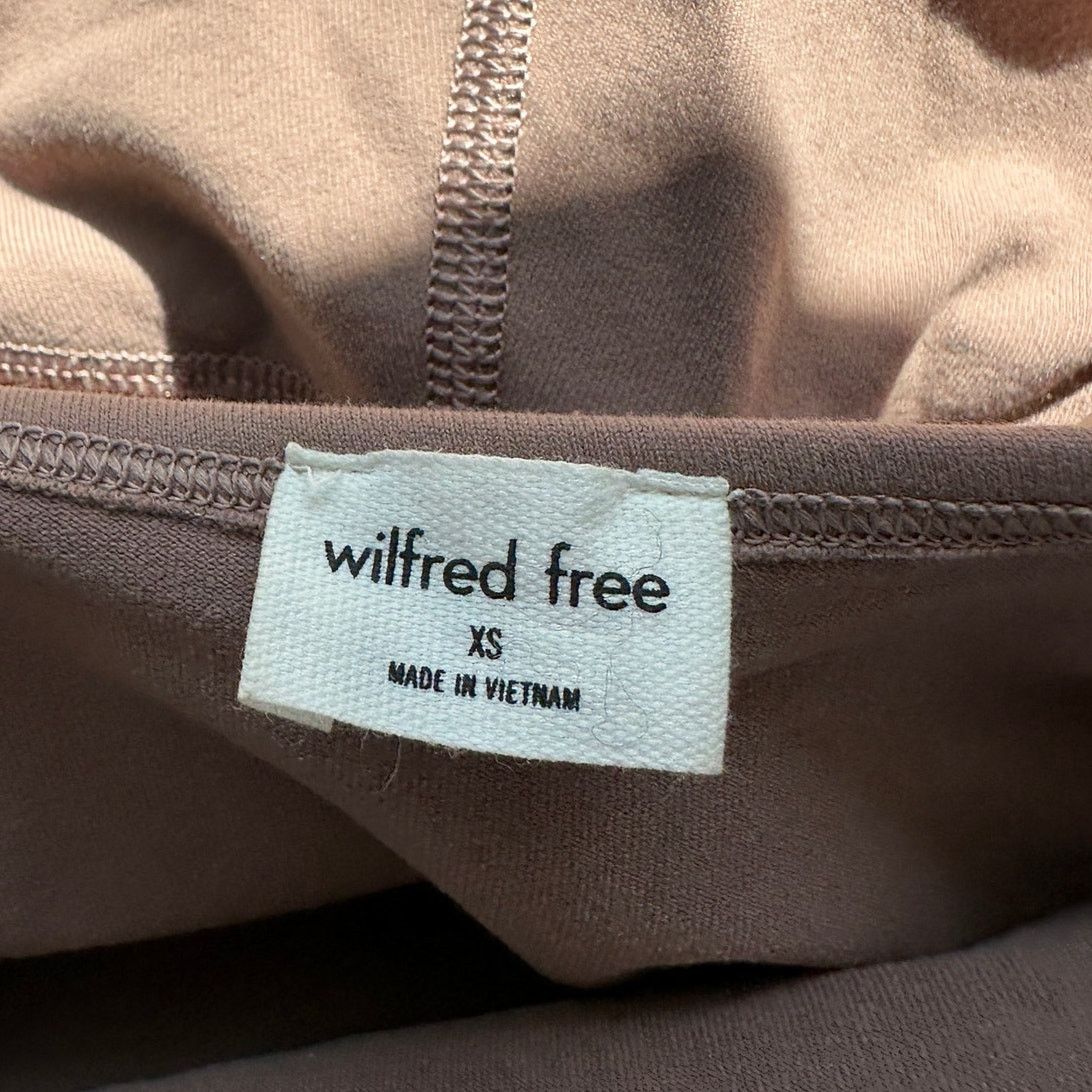 Other Wilfred Free Mocha Brown Look Halter Top Romper XS Size 24" / US 00 / IT 34 - 7 Thumbnail