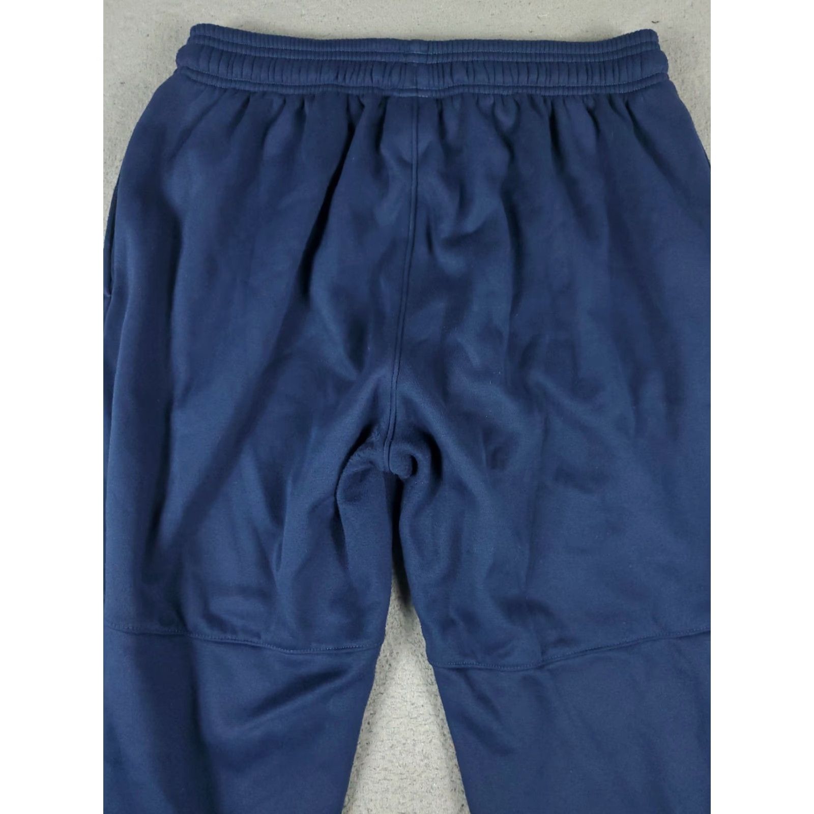 Reebok Reebok Pants Mens Size Medium Blue Track Running Sweatpants Joggers Regular Fit (With Tie) Sweatpants Size US 31 - 6 Thumbnail