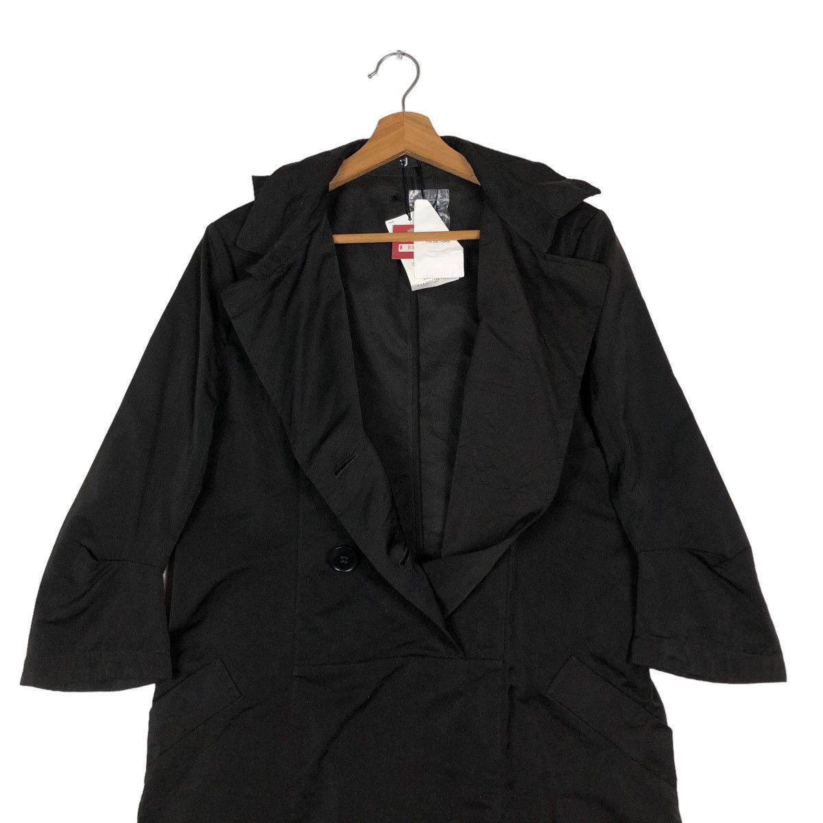 Jil Sander 🔥Vintage Long Jacket Double Breast Fly Coats J+ Jill Sander Size US L / EU 52-54 / 3 - 13 Thumbnail