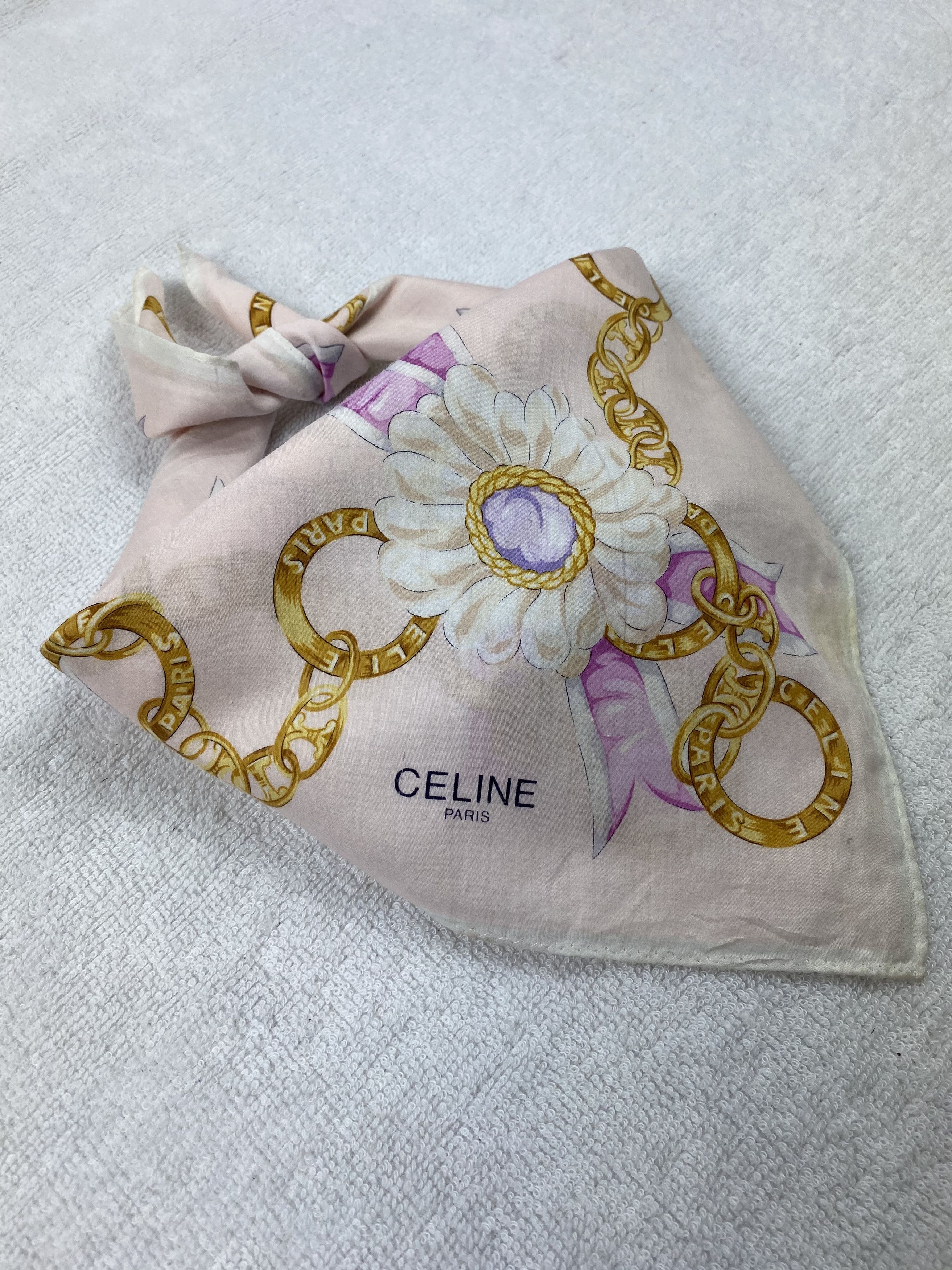Celine Celine Handkerchief / Bandana / Neckerchief Size ONE SIZE - 2 Thumbnail