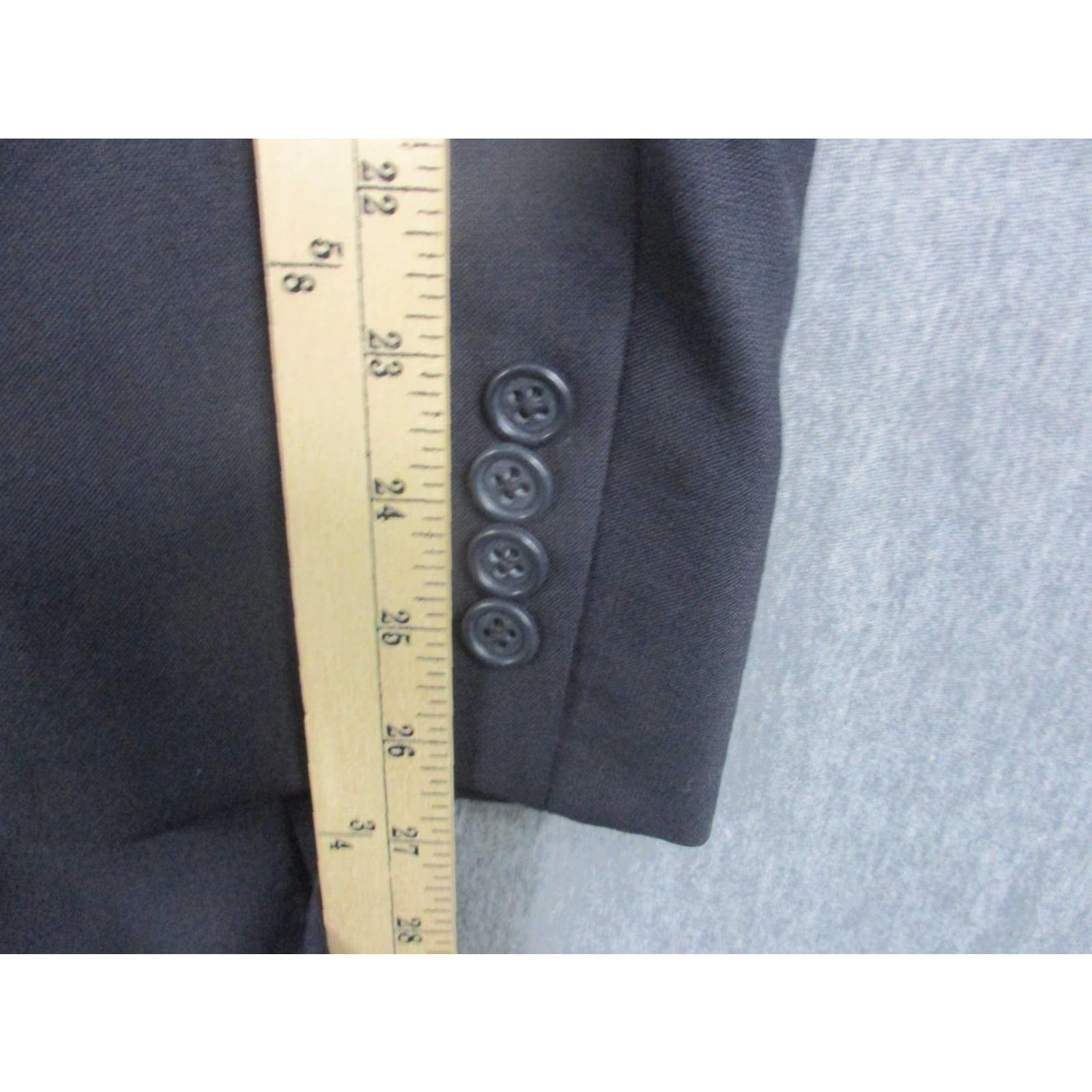 Brooks Brothers Brooks Brothers Blazer Mens 41L Gray 346 Stretch Wool Suit Jacket 2 Button Size 42R - 5 Thumbnail