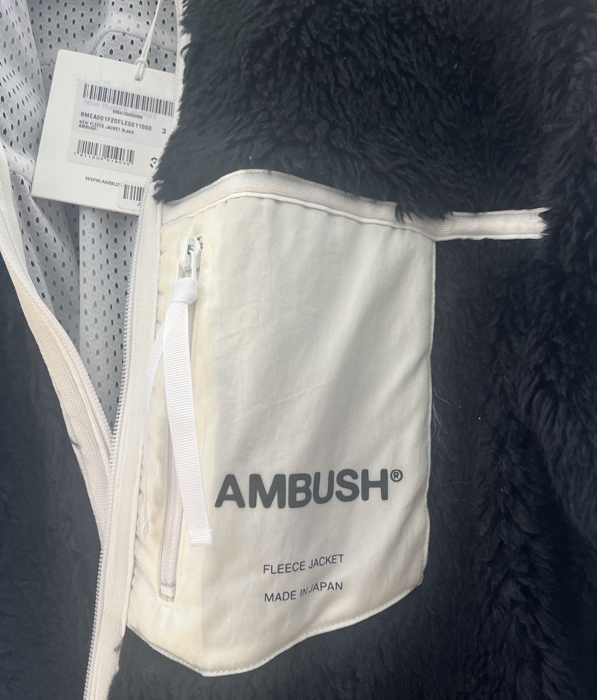 Ambush Design Ambush New Fleece Jacket Black Off-White Made in Japan Size US L / EU 52-54 / 3 - 9 Thumbnail