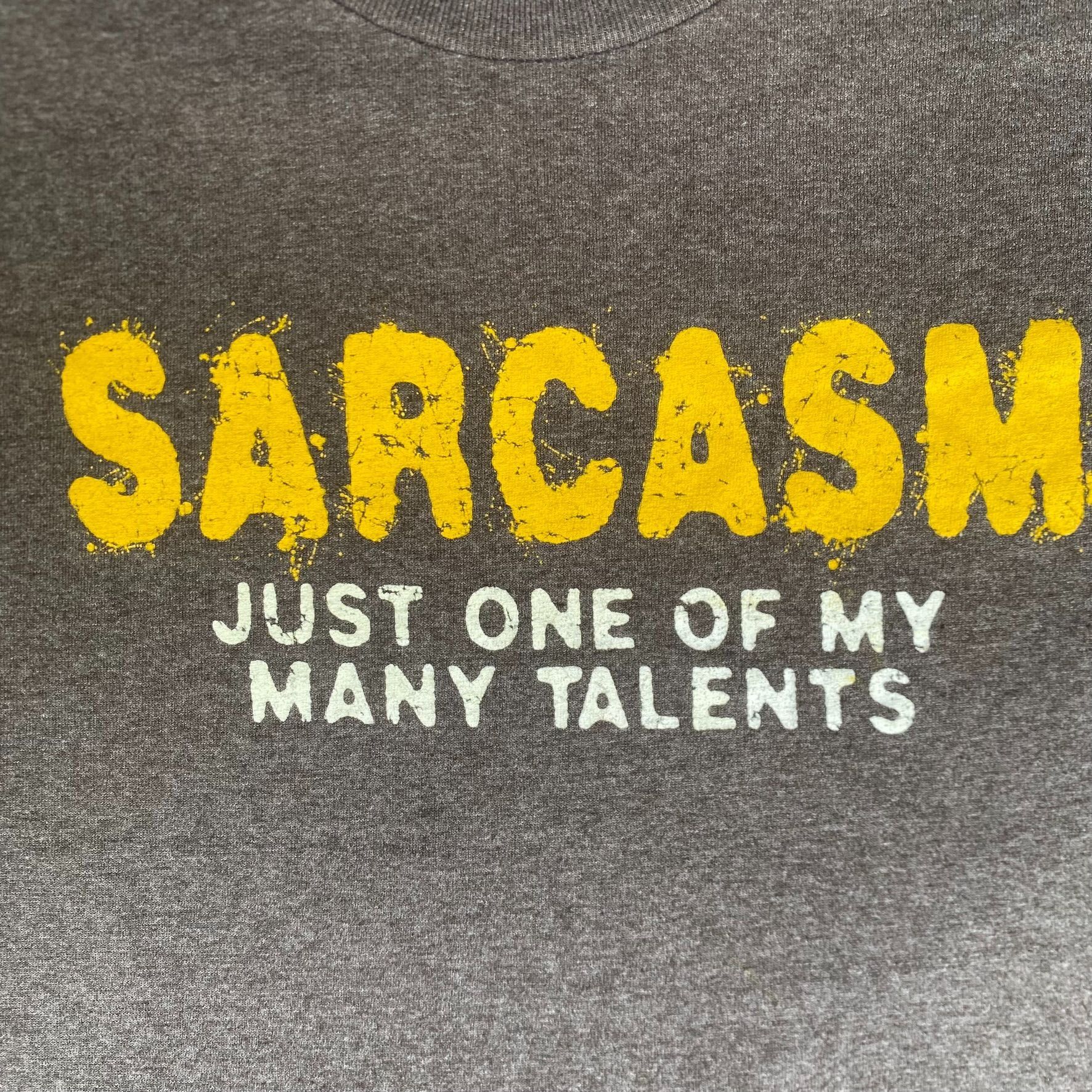Alstyle Vintage Y2K Sarcasm Humor Shirt Funny Ironic Punk Quote Tee Size US L / EU 52-54 / 3 - 3 Thumbnail