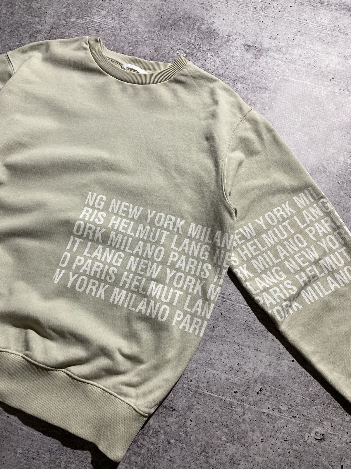 Helmut Lang Helmut Lang monogram sweatshirt Size US M / EU 48-50 / 2 - 10 Thumbnail