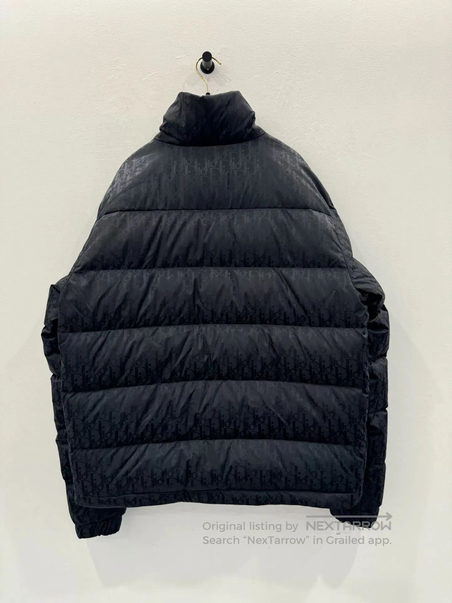 Dior Dior Men's Monogram Logo Down Jacket. Size US M / EU 48-50 / 2 - 3 Thumbnail