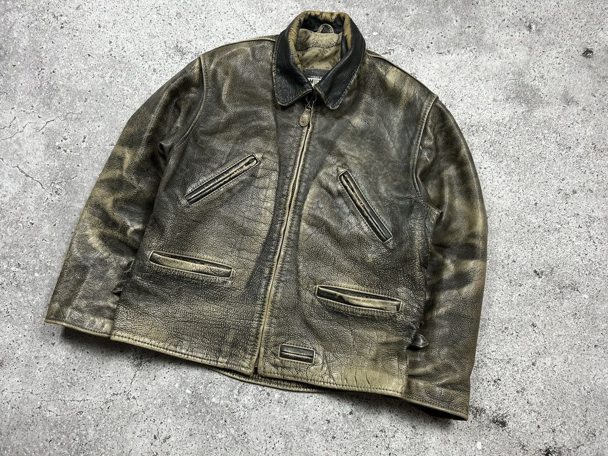 Mustang Mustang vintage leather jacket Size US M / EU 48-50 / 2 - 2 Thumbnail