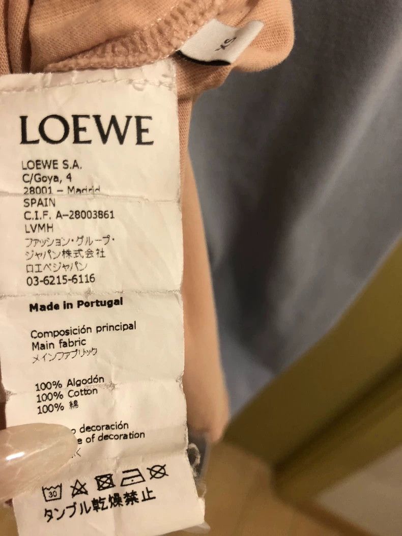 Loewe Loewe Short sleeves marked with letters on the chest Size S / US 4 / IT 40 - 5 Thumbnail