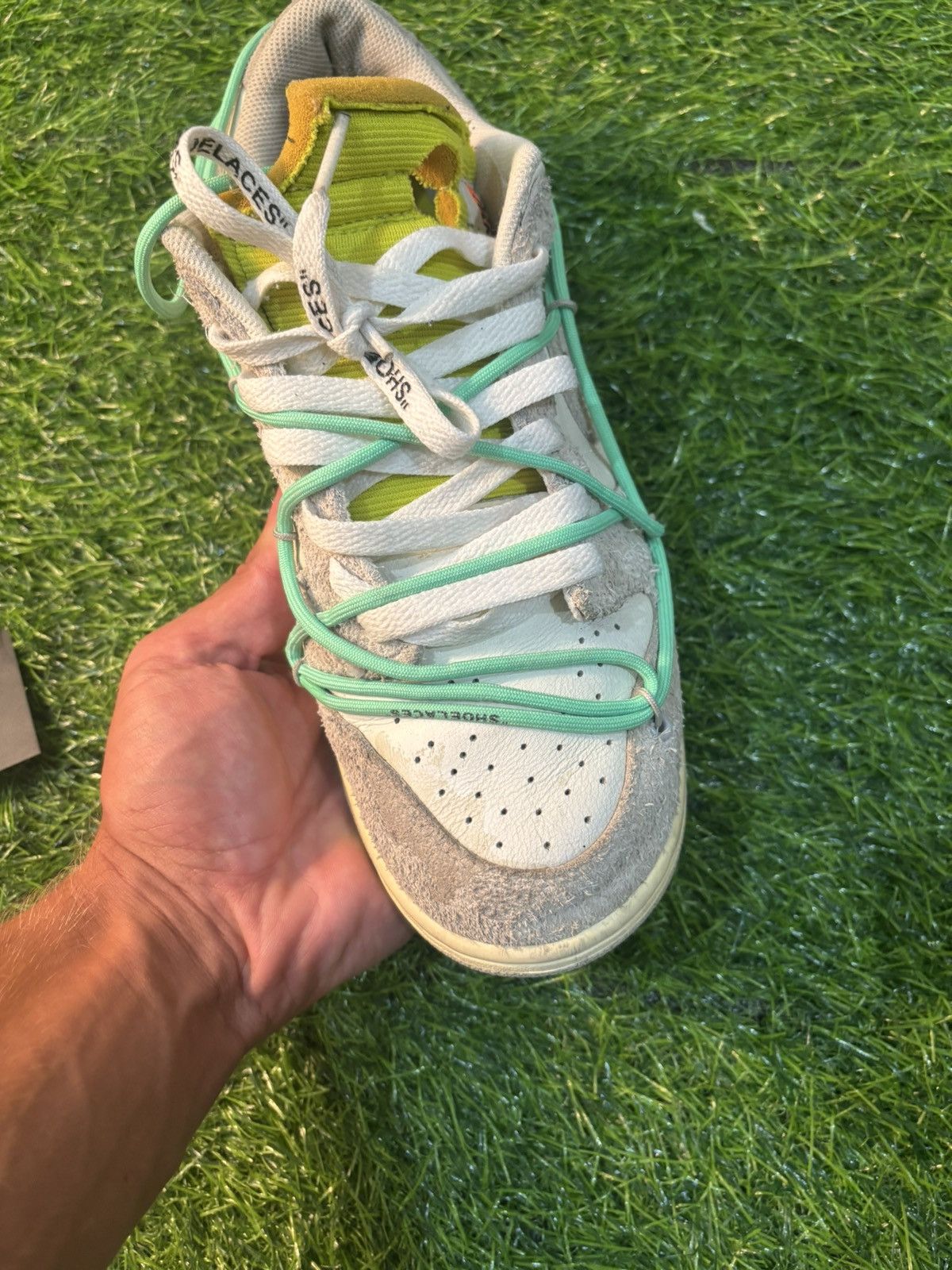 Nike Nike off white dunk low lot 14 Size US 8.5 / EU 41-42 - 6 Thumbnail