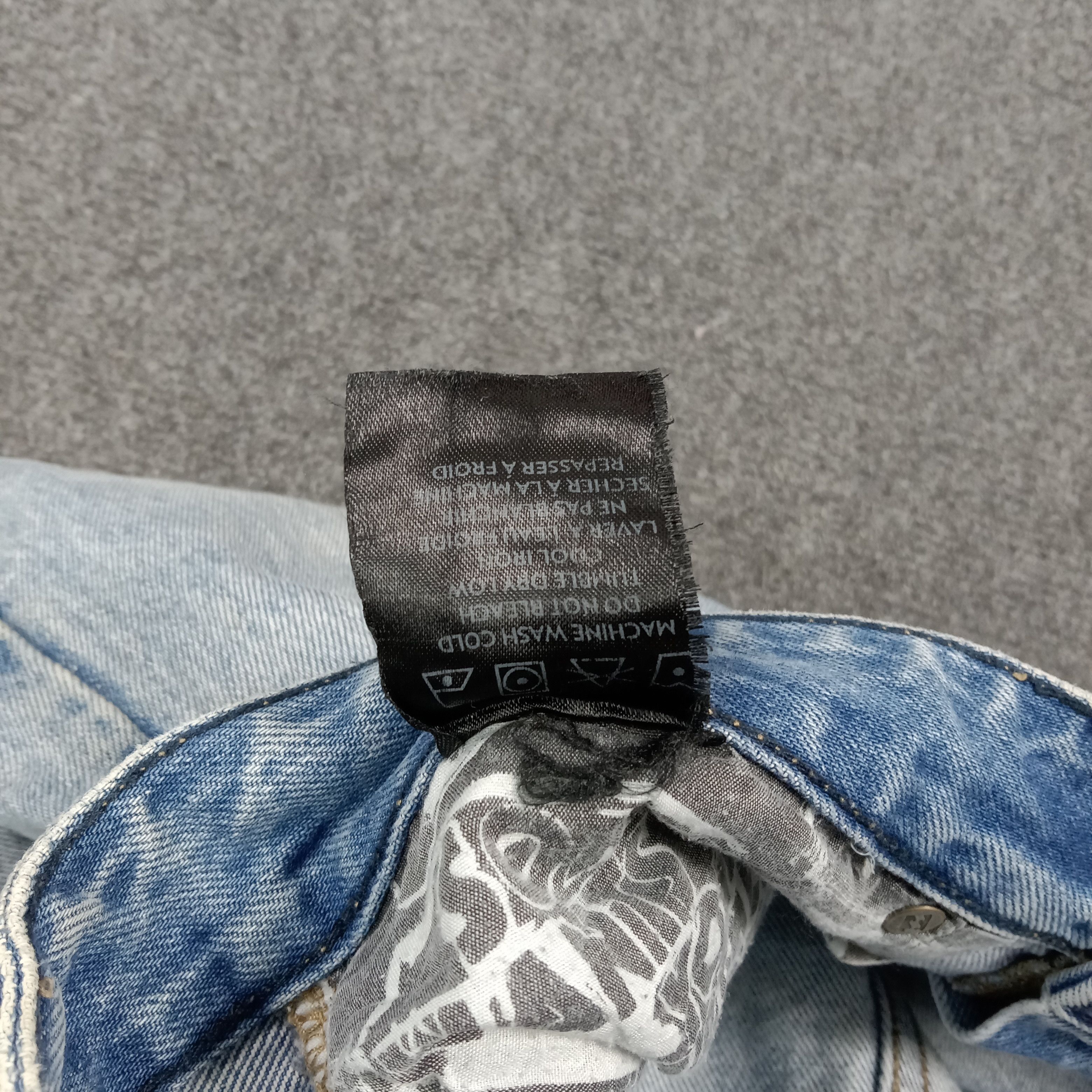 Billabong Vintage Andy Warhol x Billabong Selvedge Denim Jeans C280N9 Size US 35 - 18 Thumbnail