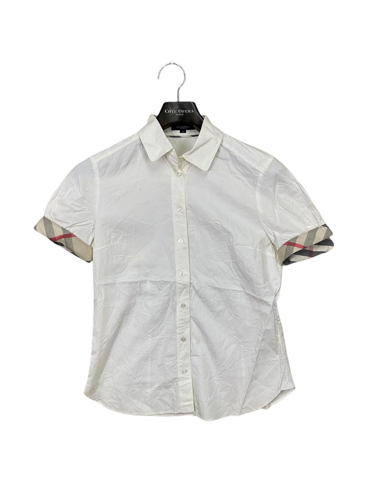 Burberry × Burberry Prorsum × Vintage Burberry london shirt button ups small logo size 40 Size S / US 4 / IT 40 - 1 Thumbnail