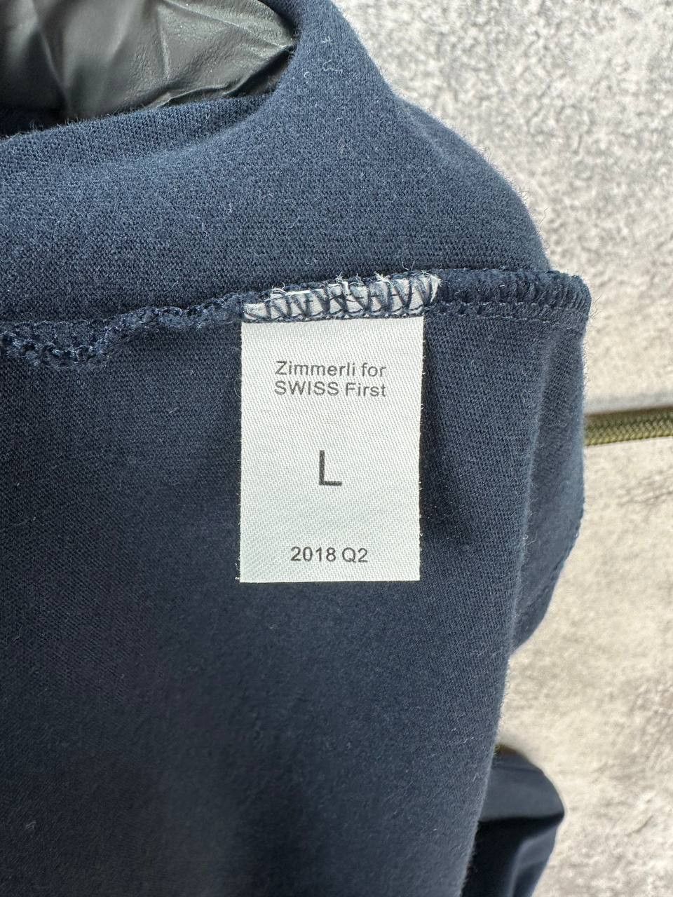 Zimmerli Zimmerli Swiss Long Sleeve T-Shirt Navy Pocket Lightweight Size US L / EU 52-54 / 3 - 12 Thumbnail