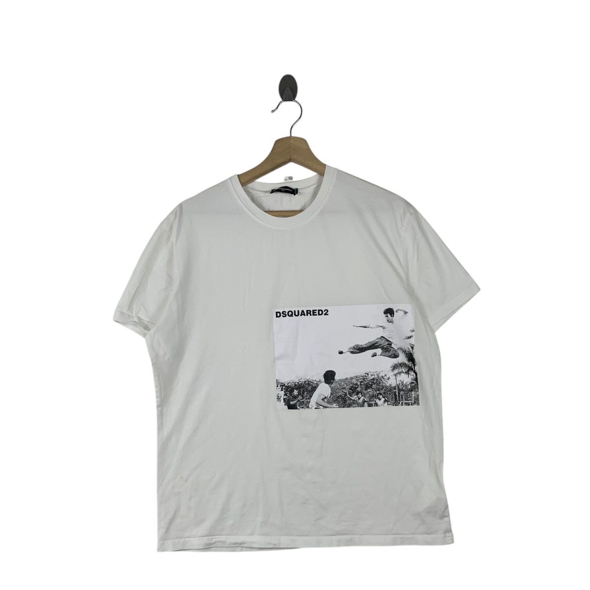 Dsquared2 DSQUARED2 x BRUCE LEE Enter The Dragon Homage Tee Shirt Size XL / US 12-14 / IT 48-50 - 1 Thumbnail