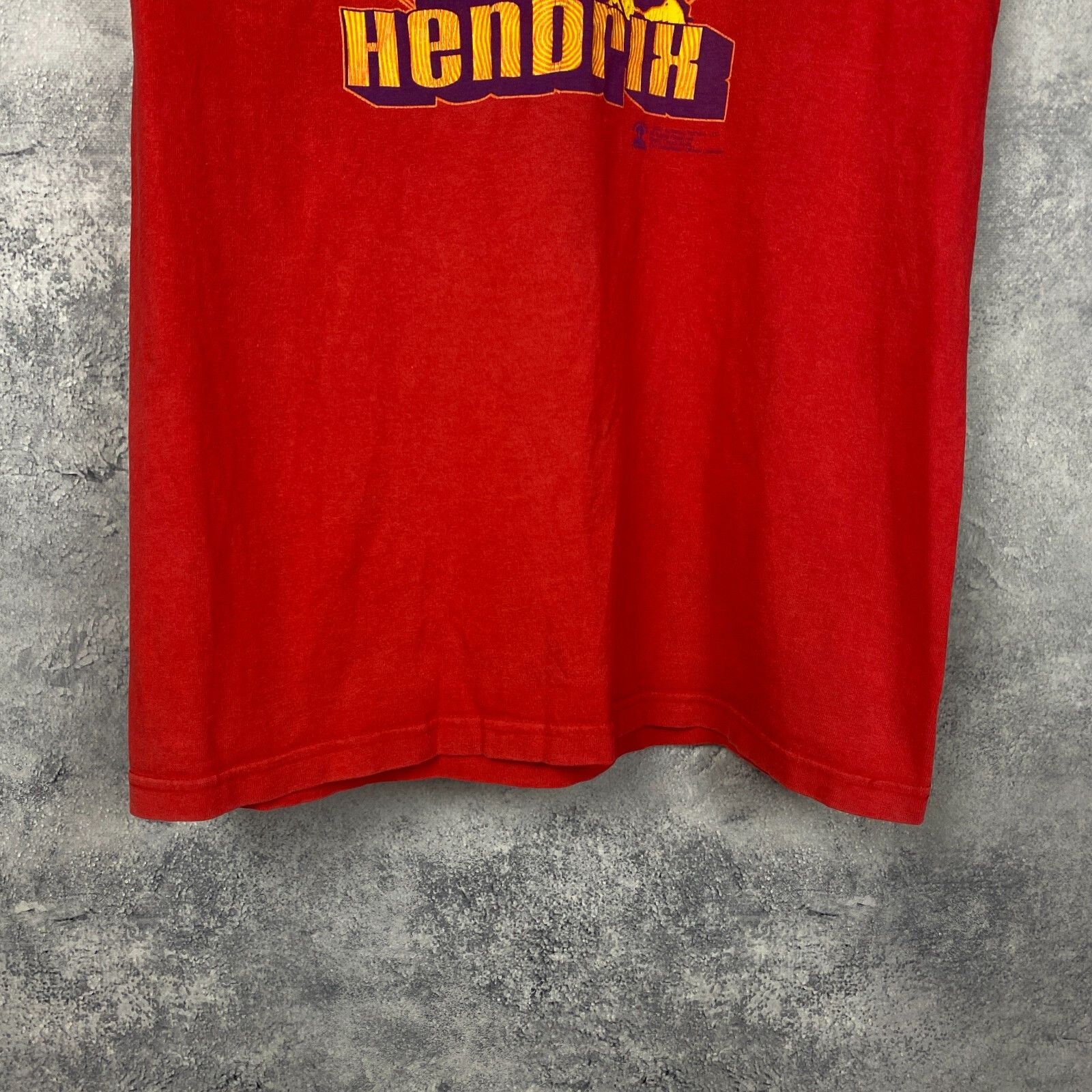 Jimi Hendrix Jimi Hendrix Vintage Tee Men's Size M Red Short Sleeve ` Size US M / EU 48-50 / 2 - 3 Thumbnail
