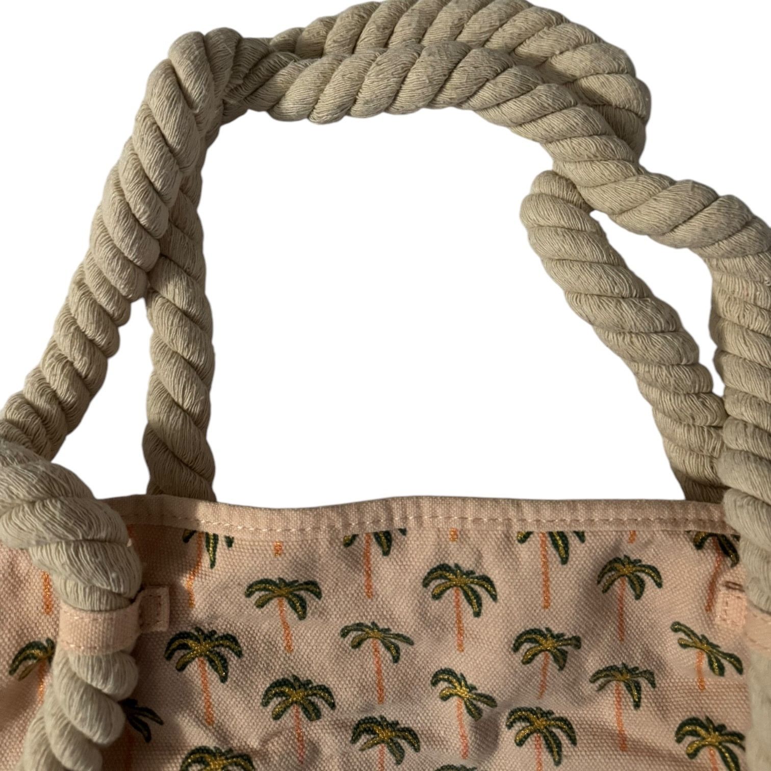 Other Women’s Palm Tree with Rope Straps Bag - Medium Size ONE SIZE - 3 Thumbnail