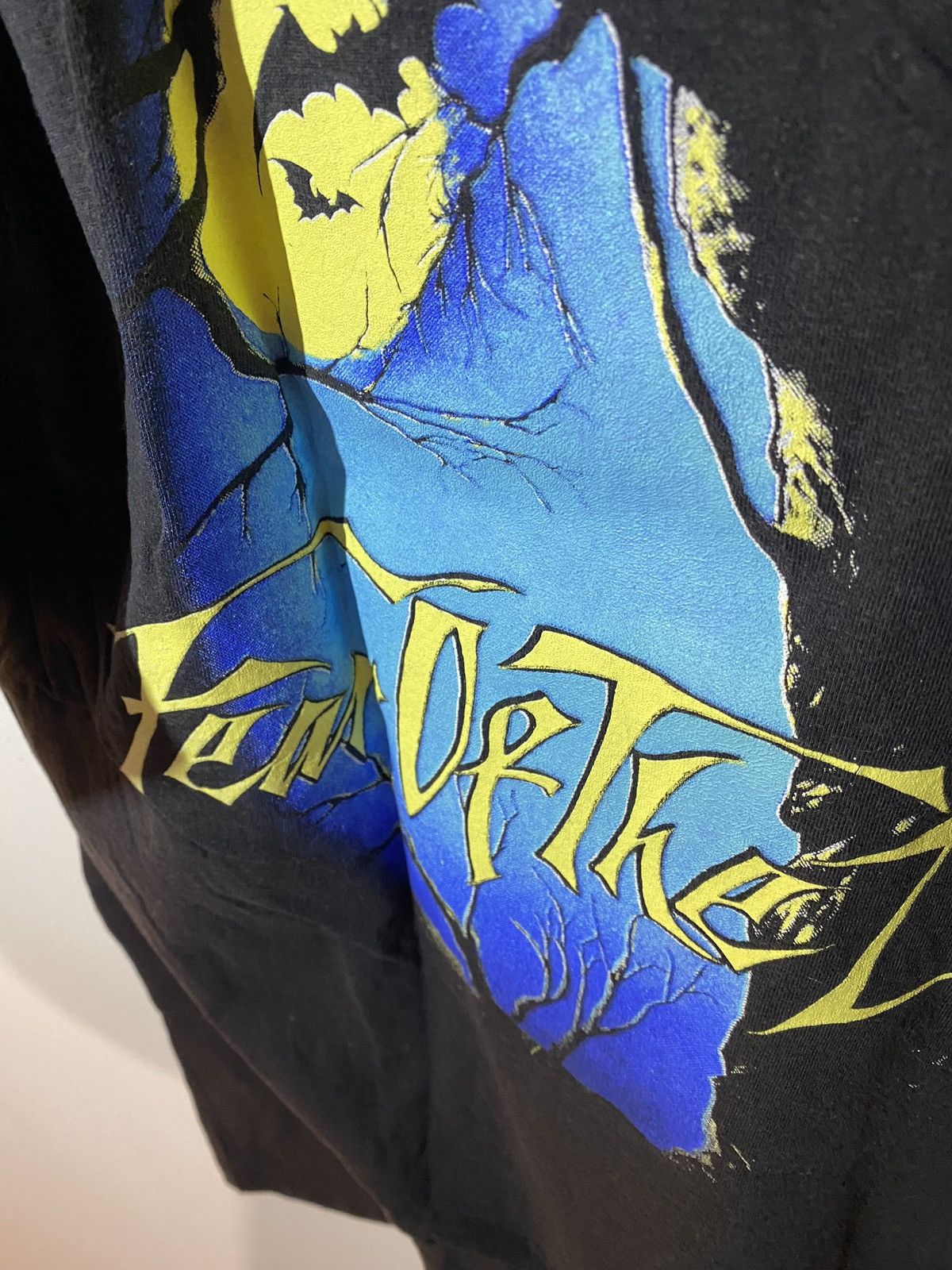Band Tees × Vintage Vintage early 90s Iron maiden fear of the dark shirt Size US XL / EU 56 / 4 - 6 Thumbnail